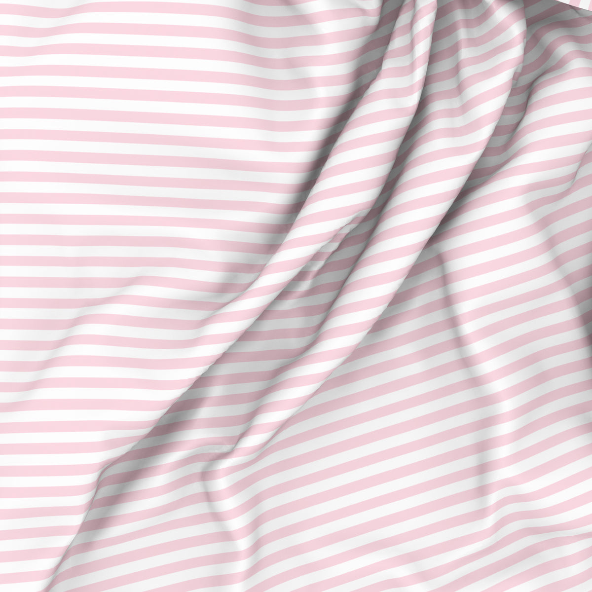 The Elegant Collection | Printed Double Bedsheet Set | 190 TC Cotton | Seersucker Stripe