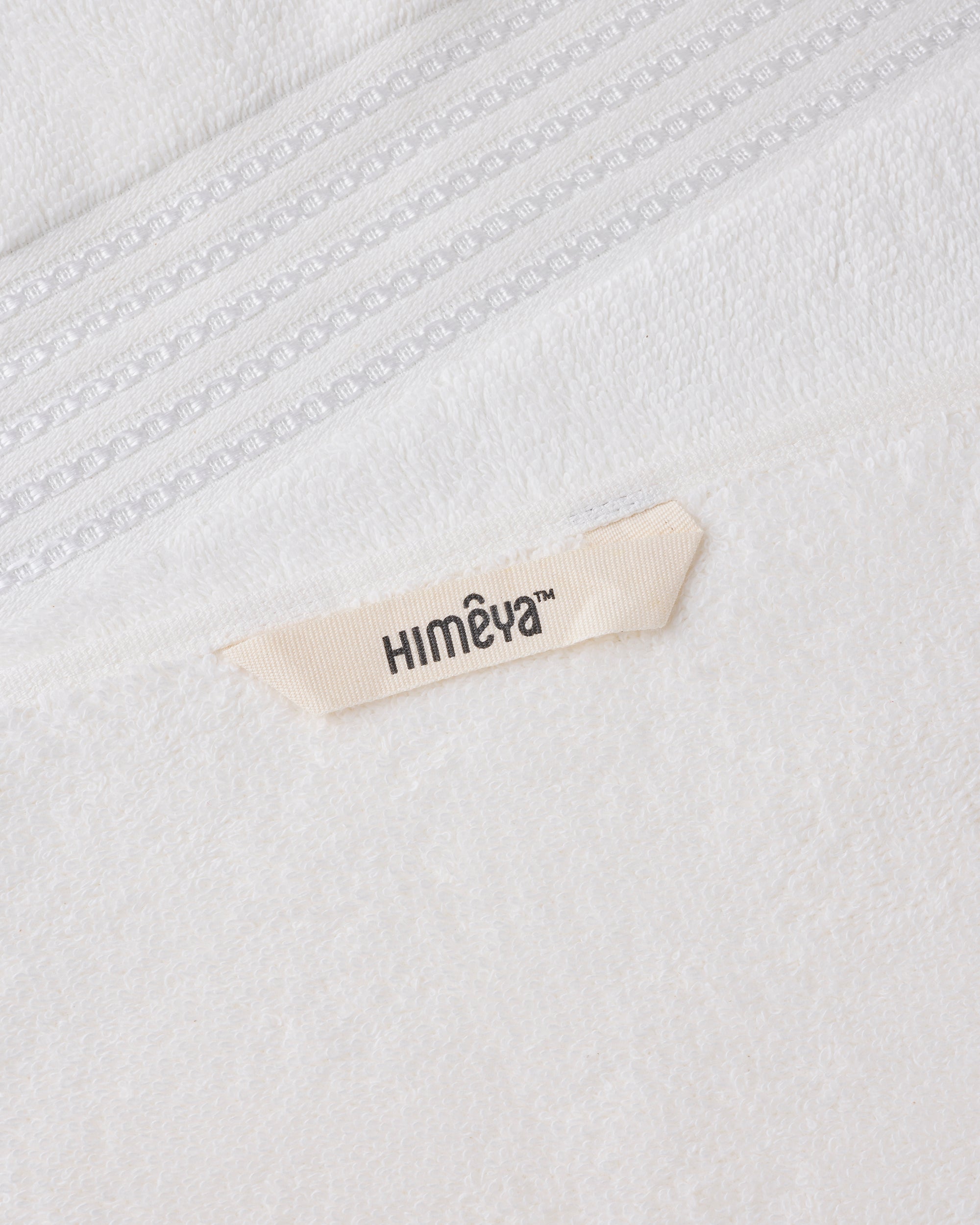 The Elite Collection | Bath Towel | 500 GSM | Snow White