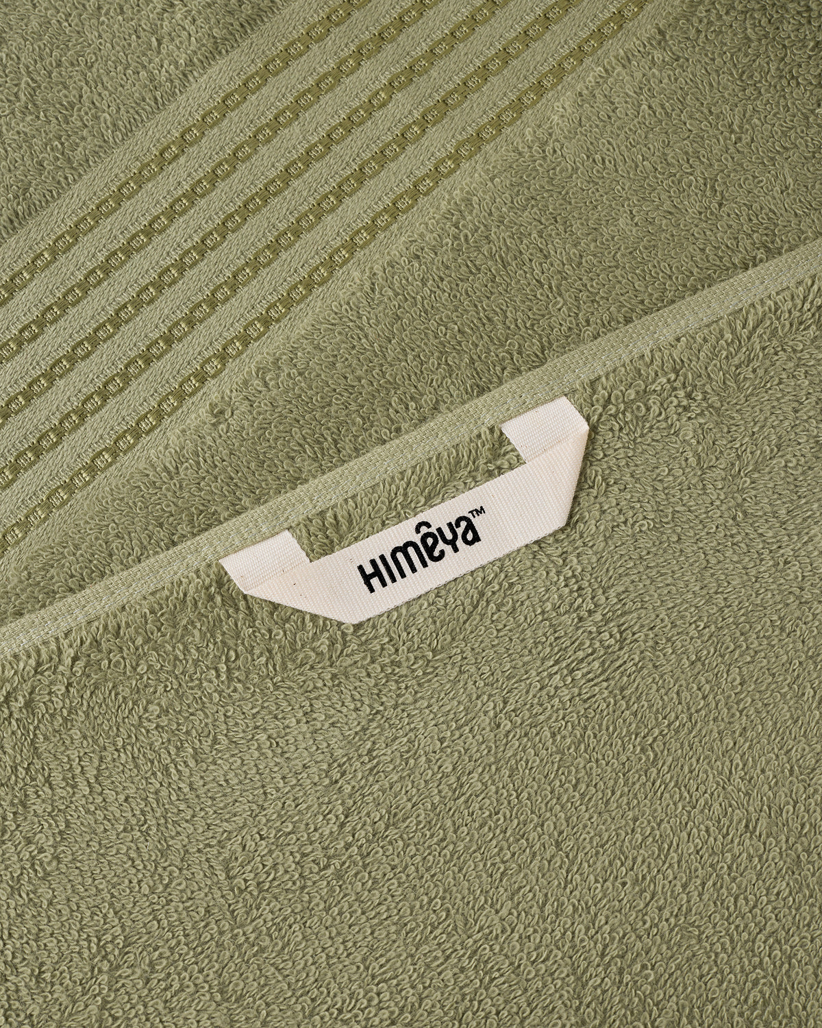 The Elite Collection | Bath Towel large | 500 GSM | Moss Green