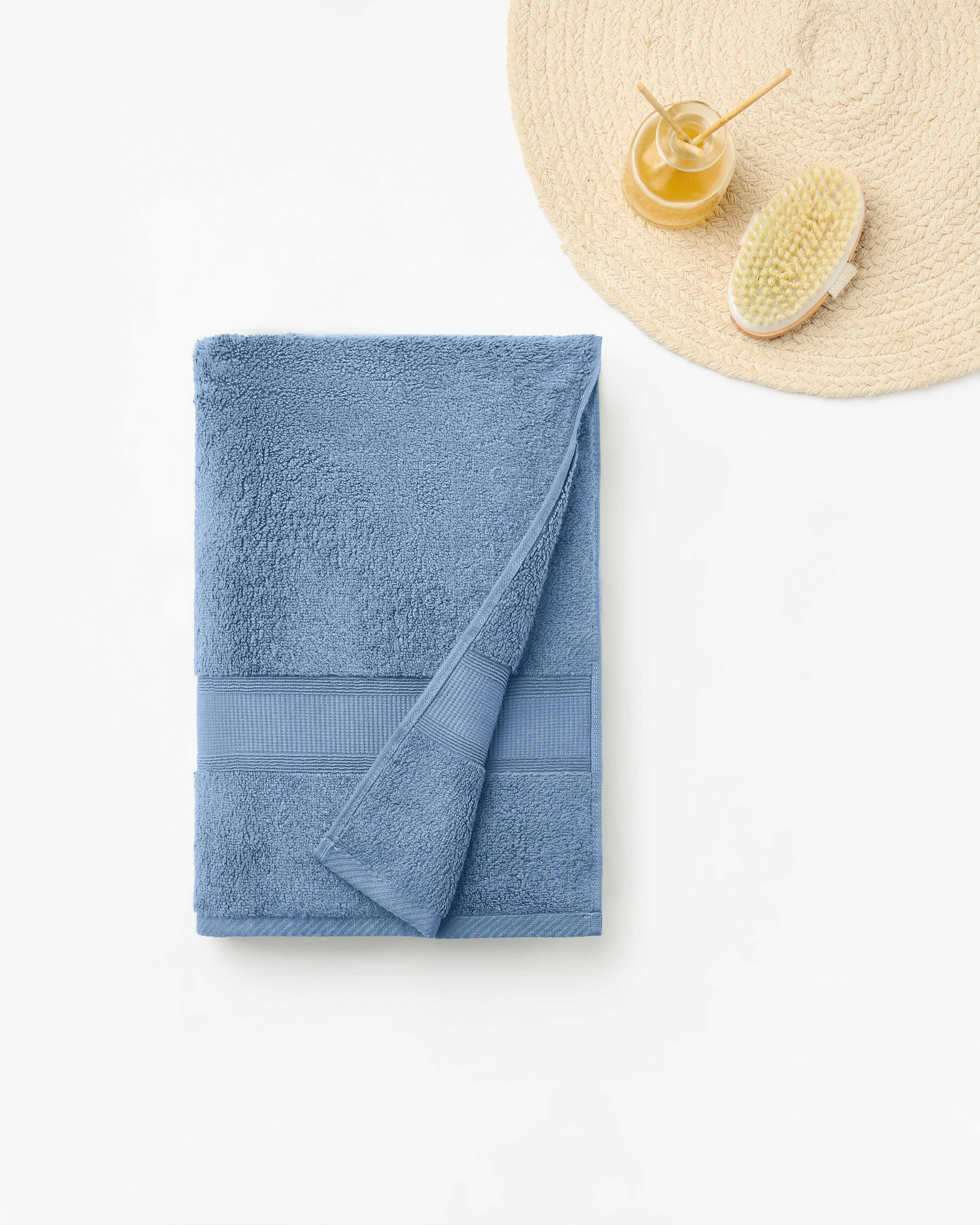 Gold Collection, Eminence | Bath Towel | 700 GSM Captain'S Blue By Himeya