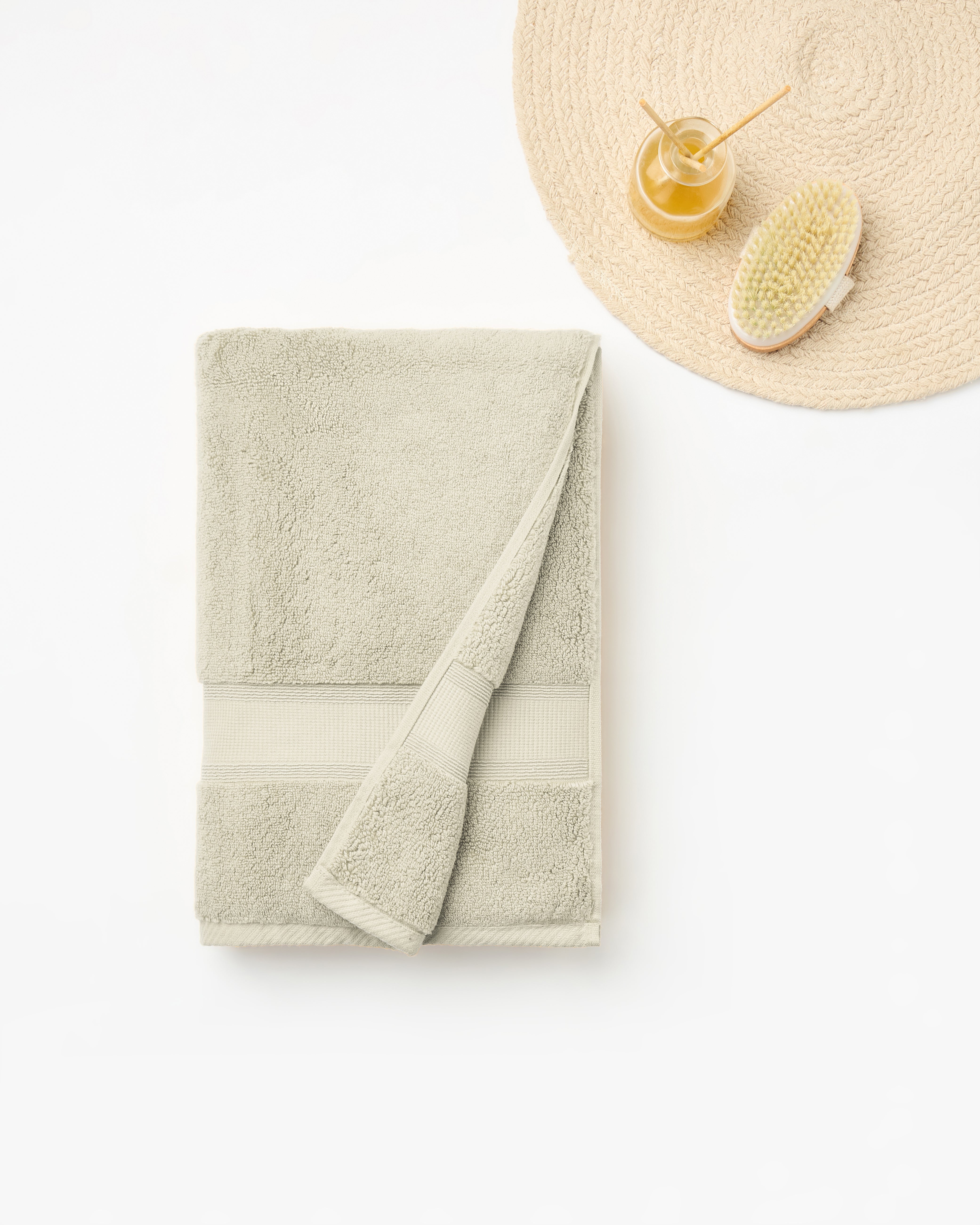 Gold Collection, Eminence | Bath Towel | 700 GSM Oatmeal By Himeya
