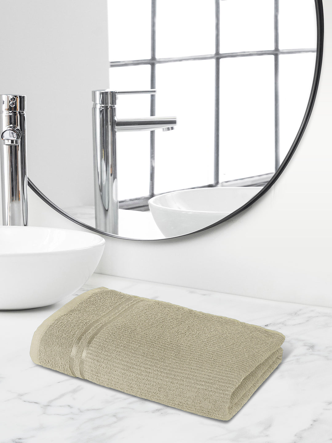 Comfort Collection, Classic Quickdry | Bath Towel | 300 GSM - Swiss Cream by Himeya