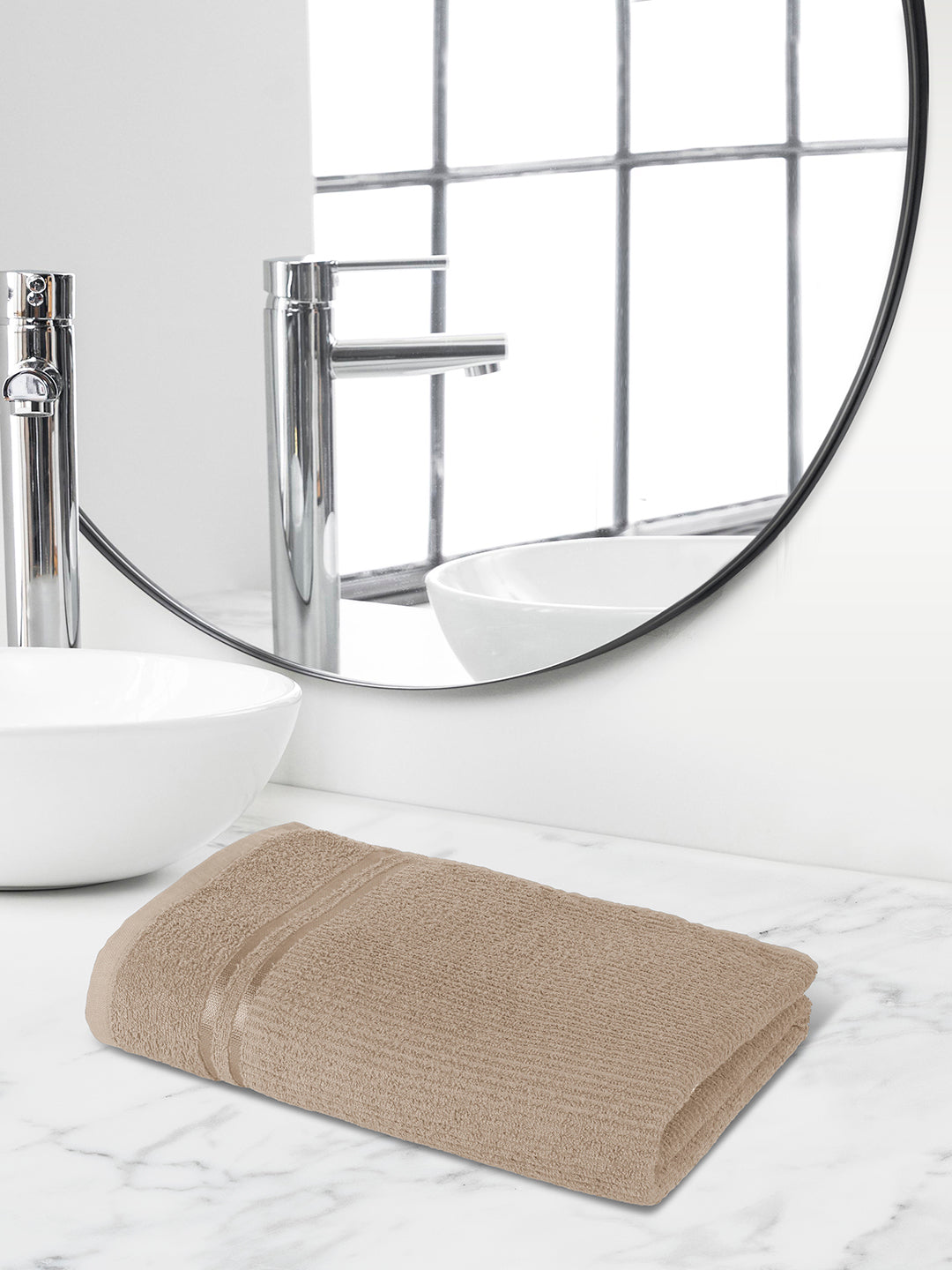 Comfort Collection, Classic Quickdry | Bath Towel | 300 GSM - Tan Brown by Himeya