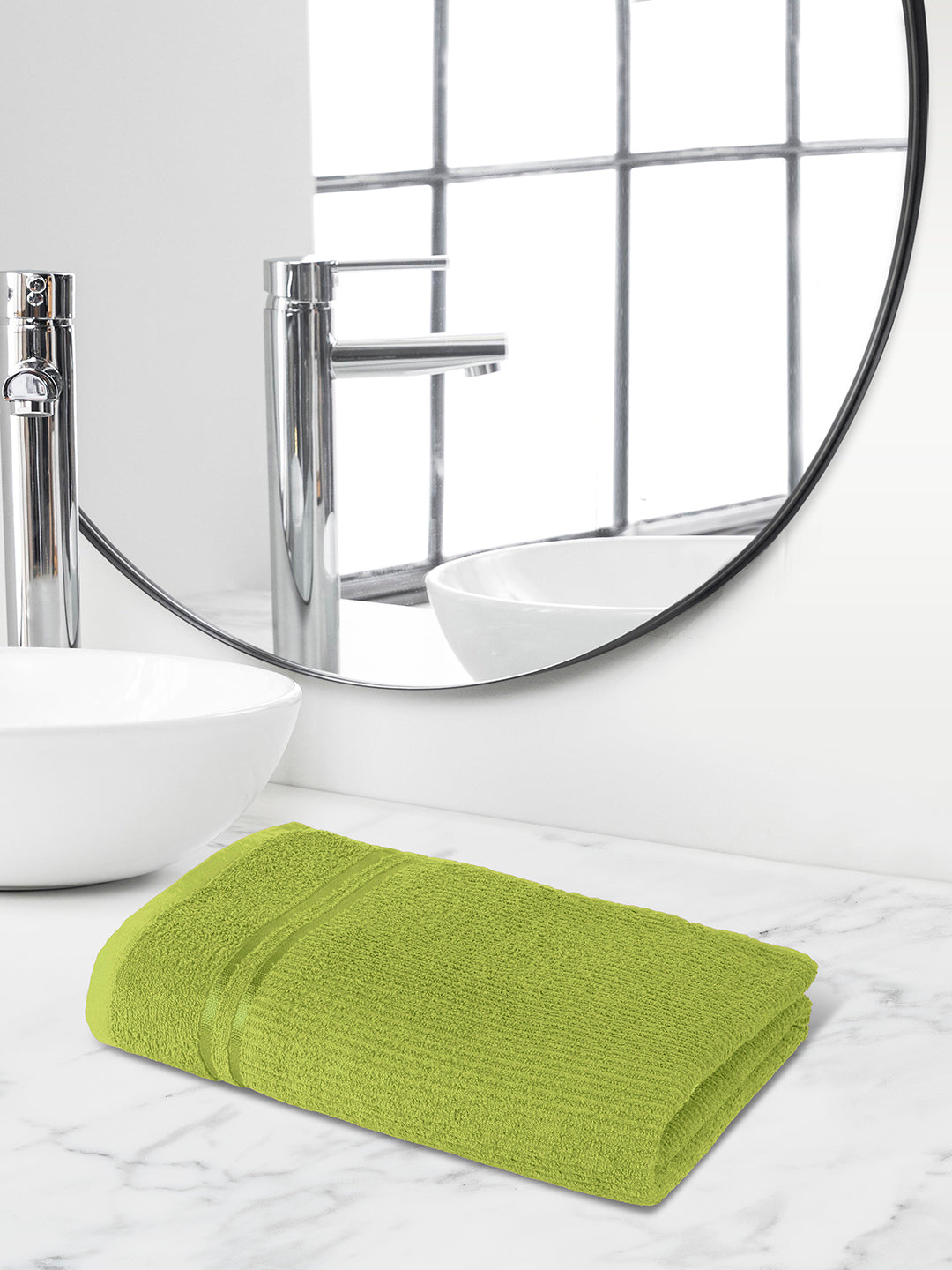 Comfort Collection, Classic Quickdry | Bath Towel | 300 GSM - Lime Green by Himeya