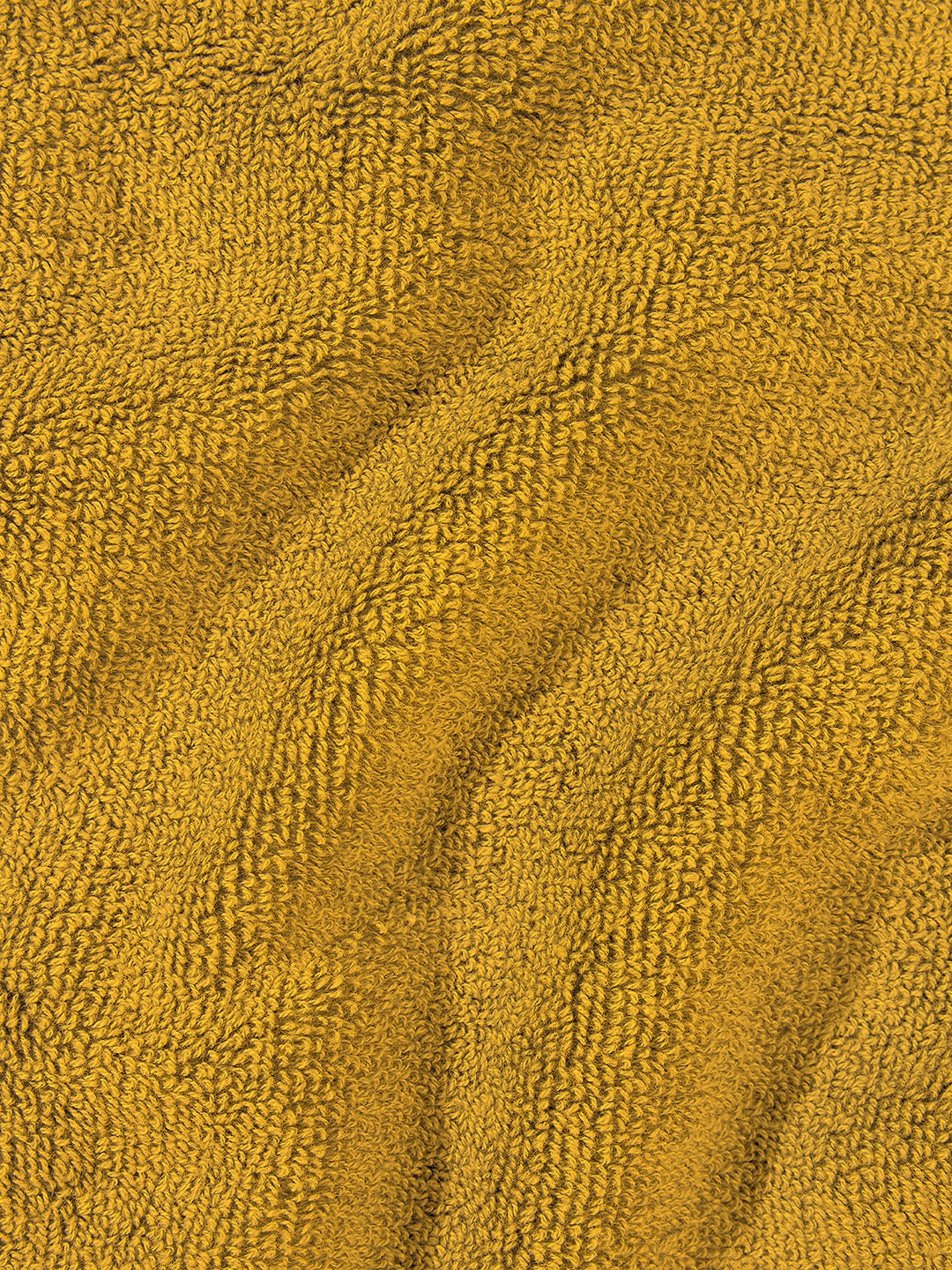 Gold Super Plush Pack of 2 Face Towels