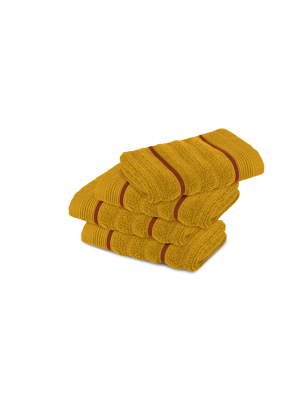 Elite Plush Quickdry Pack of 4 Face Towels