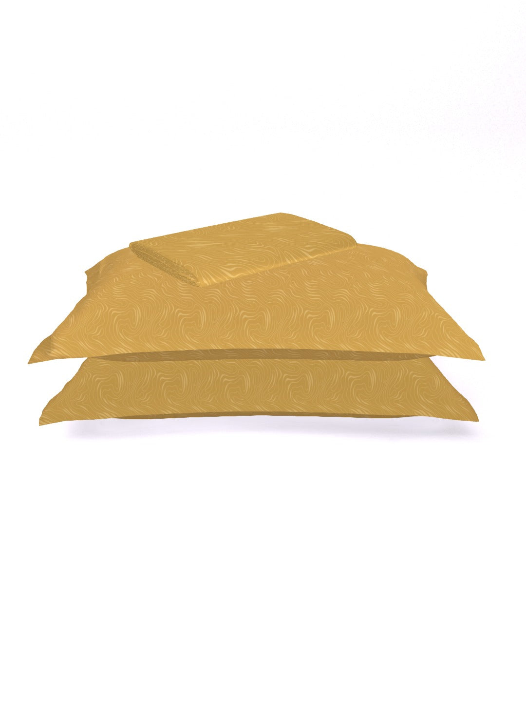 The Gold Collection | Jacquard King Bedsheet Set | 300 TC |  Jacquard-Bright Gold