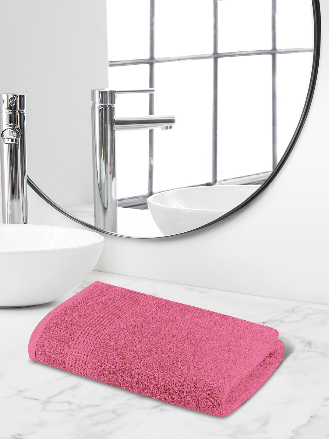 Comfort Collection, Daily Lite | Bath Towel | 320 GSM - Raspberry Pink by Himeya