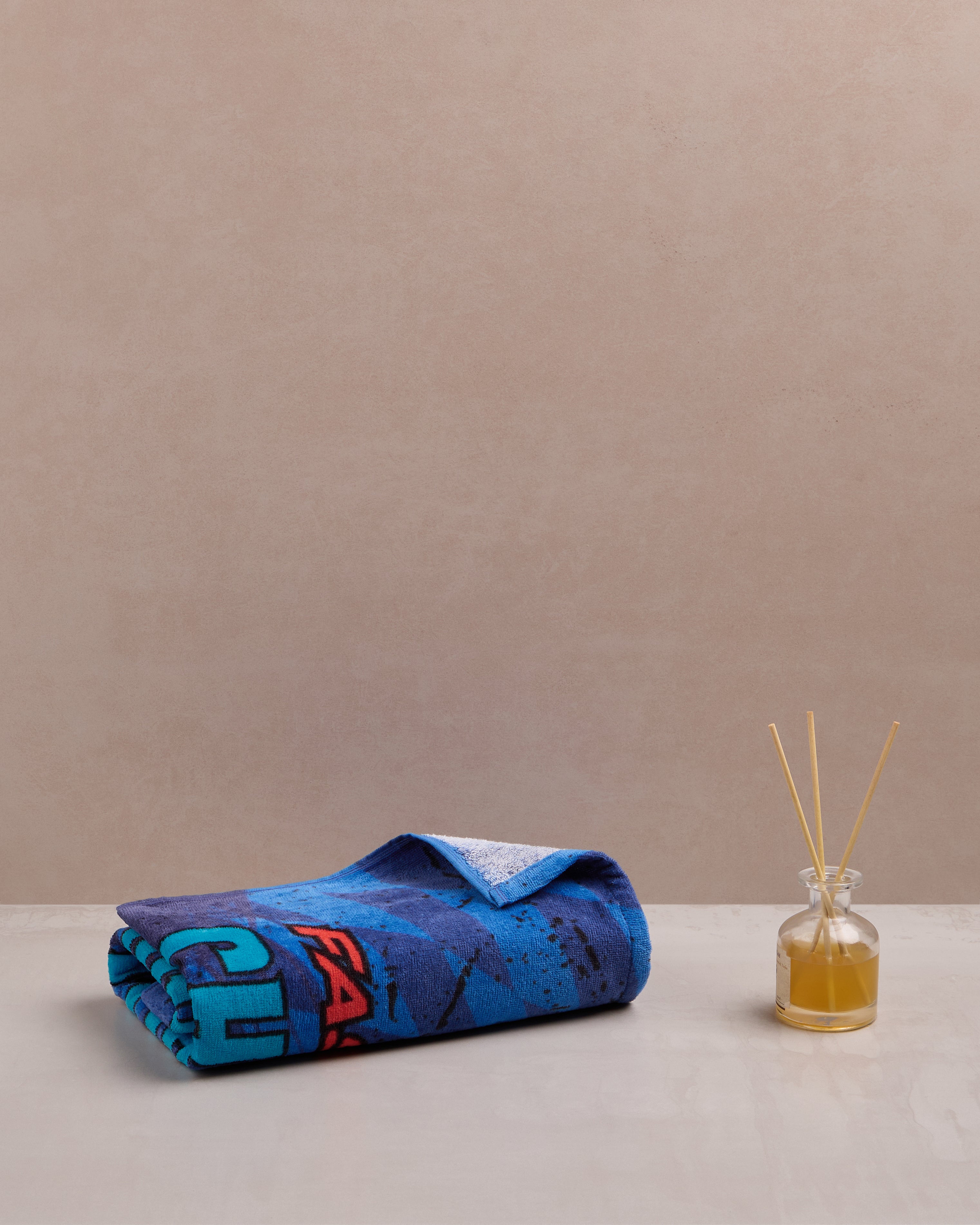 Play Collection | Bath Towel | 350 GSM Cotton - Street Racer by Himeya