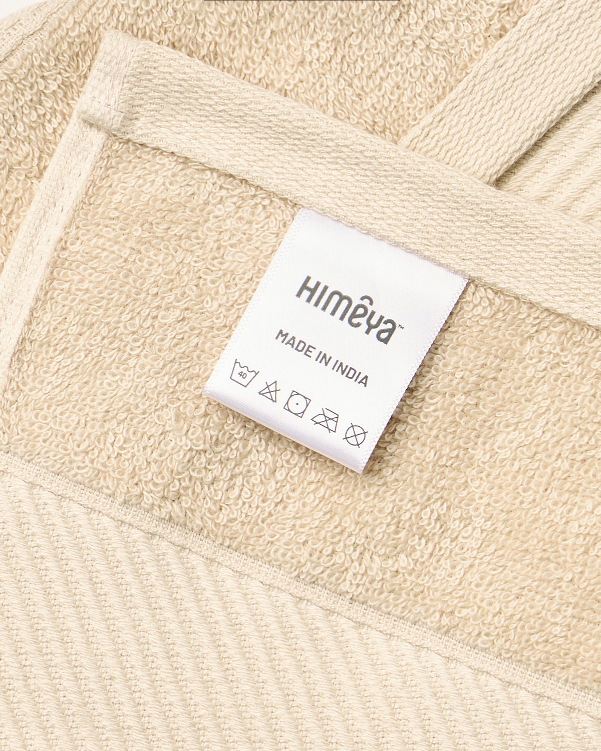 Bamboo Cotton | Bath Towel | 400 GSM | Sand Stone