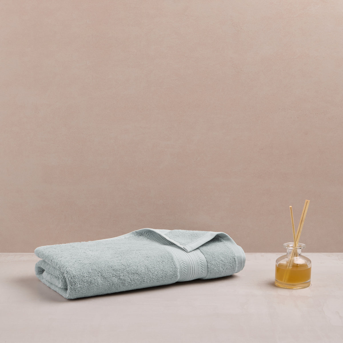 Bamboo Cotton | Bath Towel(Pack of 3) | 600 GSM | Blue