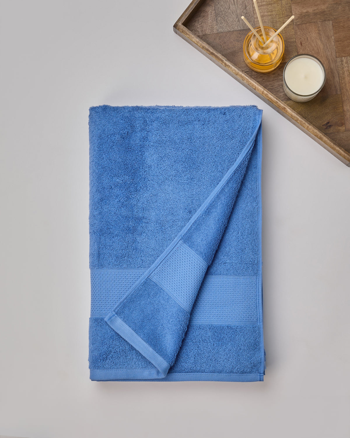 The Elite Collection | Small Bath Towel | 450 GSM | Imperial Blue