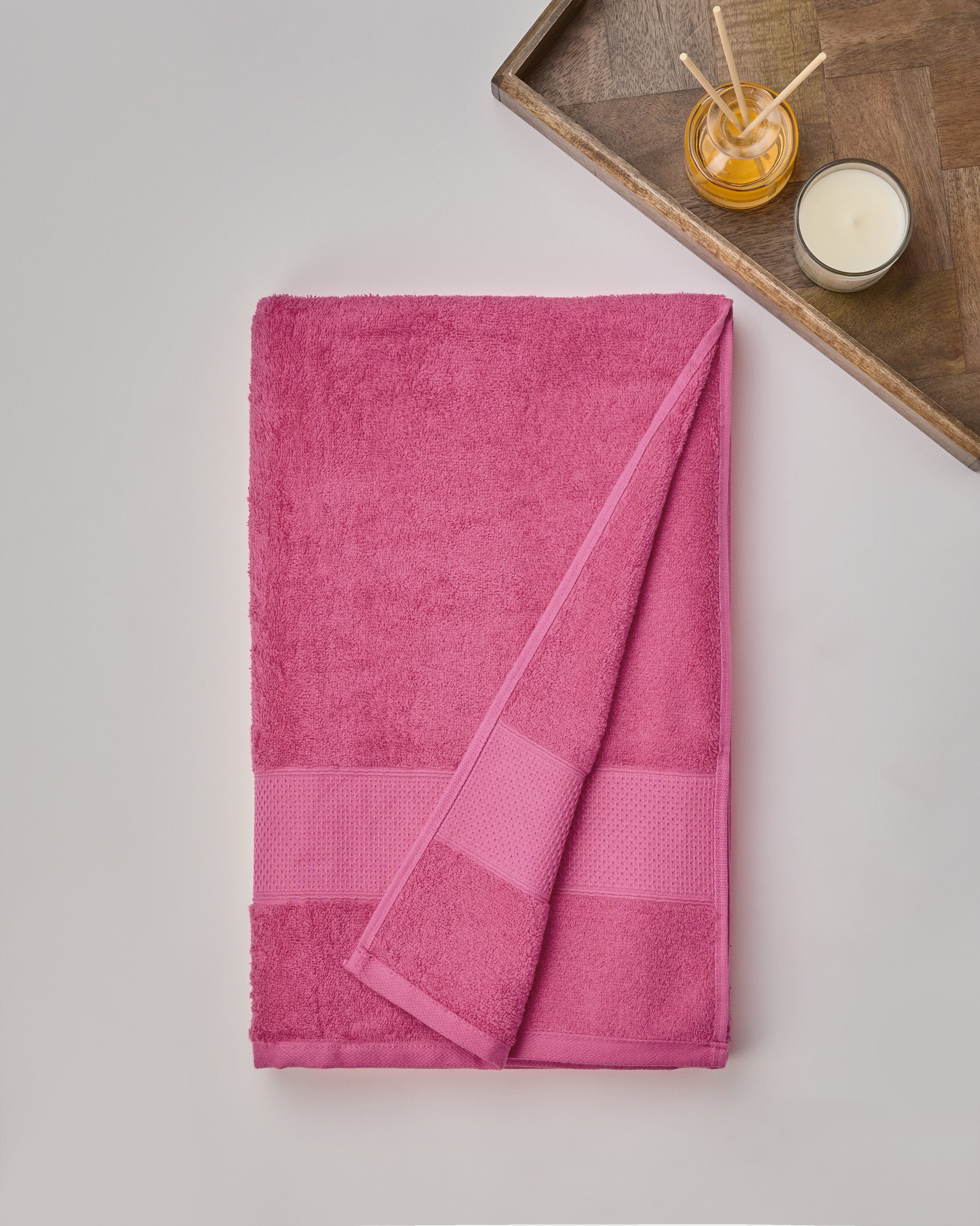 The Elite Collection | Bath Sheet | 450 GSM | Sorbet Pink