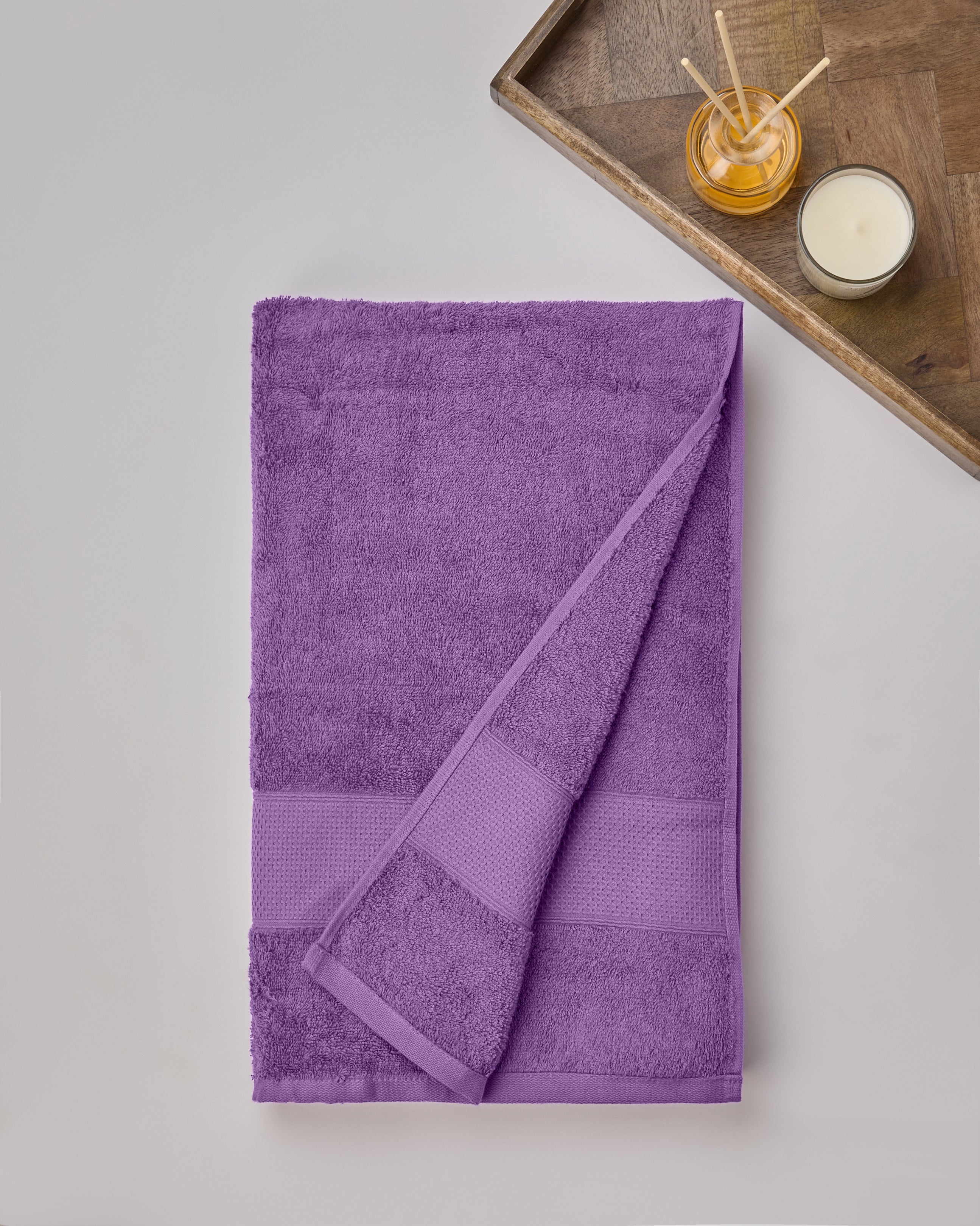 The Elite Collection | Bath Sheet | 450 GSM | Spice Violet