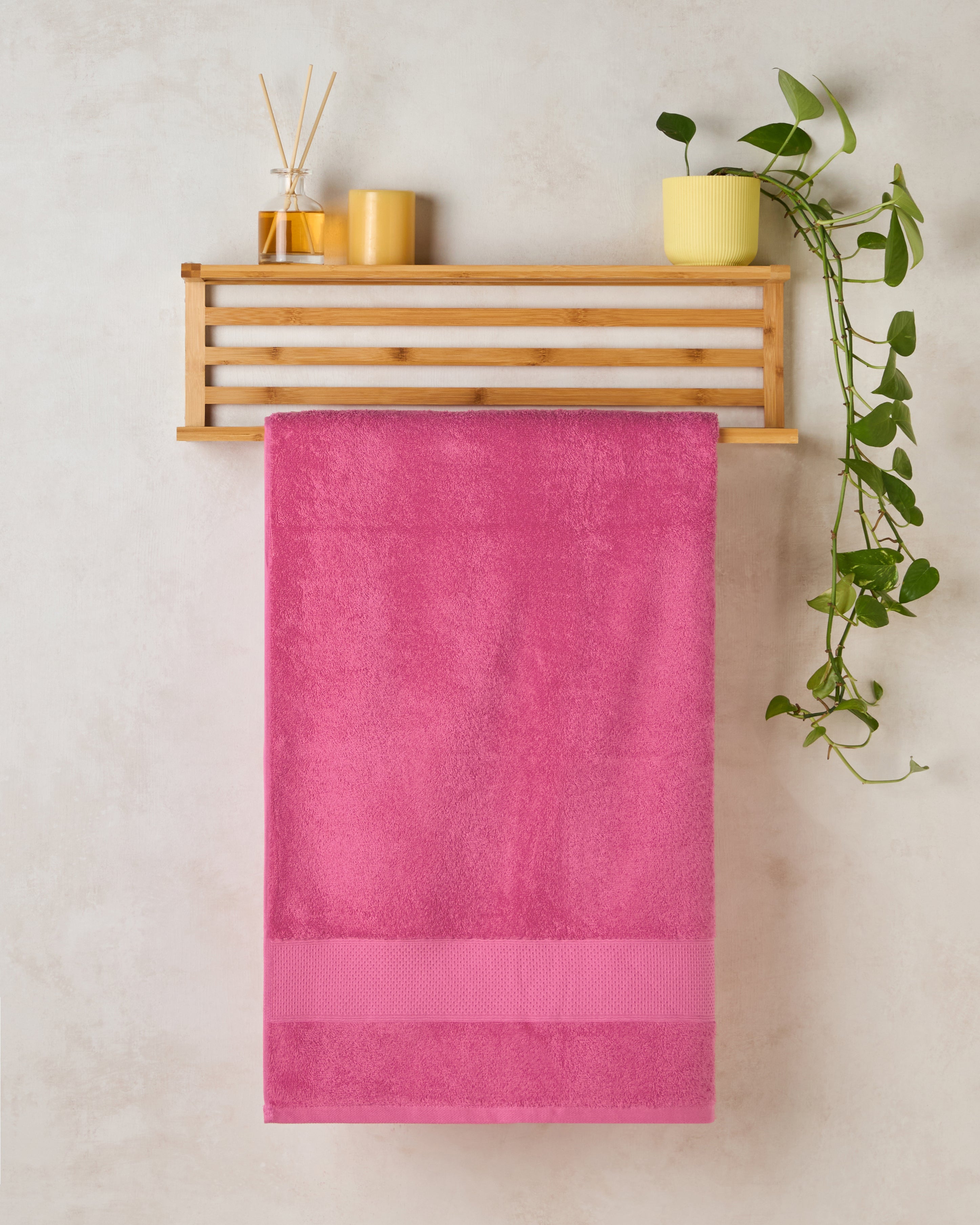 The Elite Collection | Bath Sheet | 450 GSM | Sorbet Pink