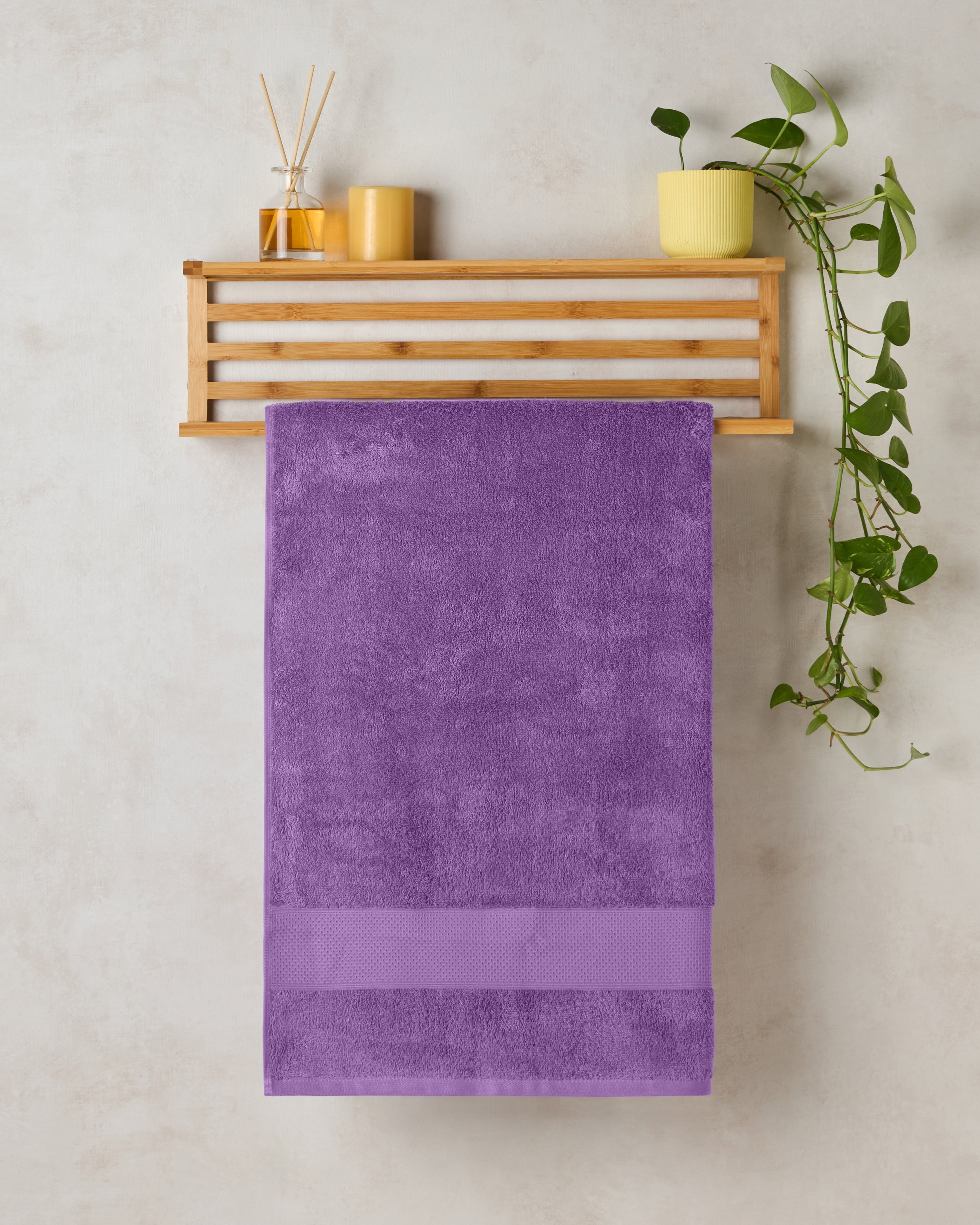 The Elite Collection | Bath Towel | 450 GSM | Spice Violet