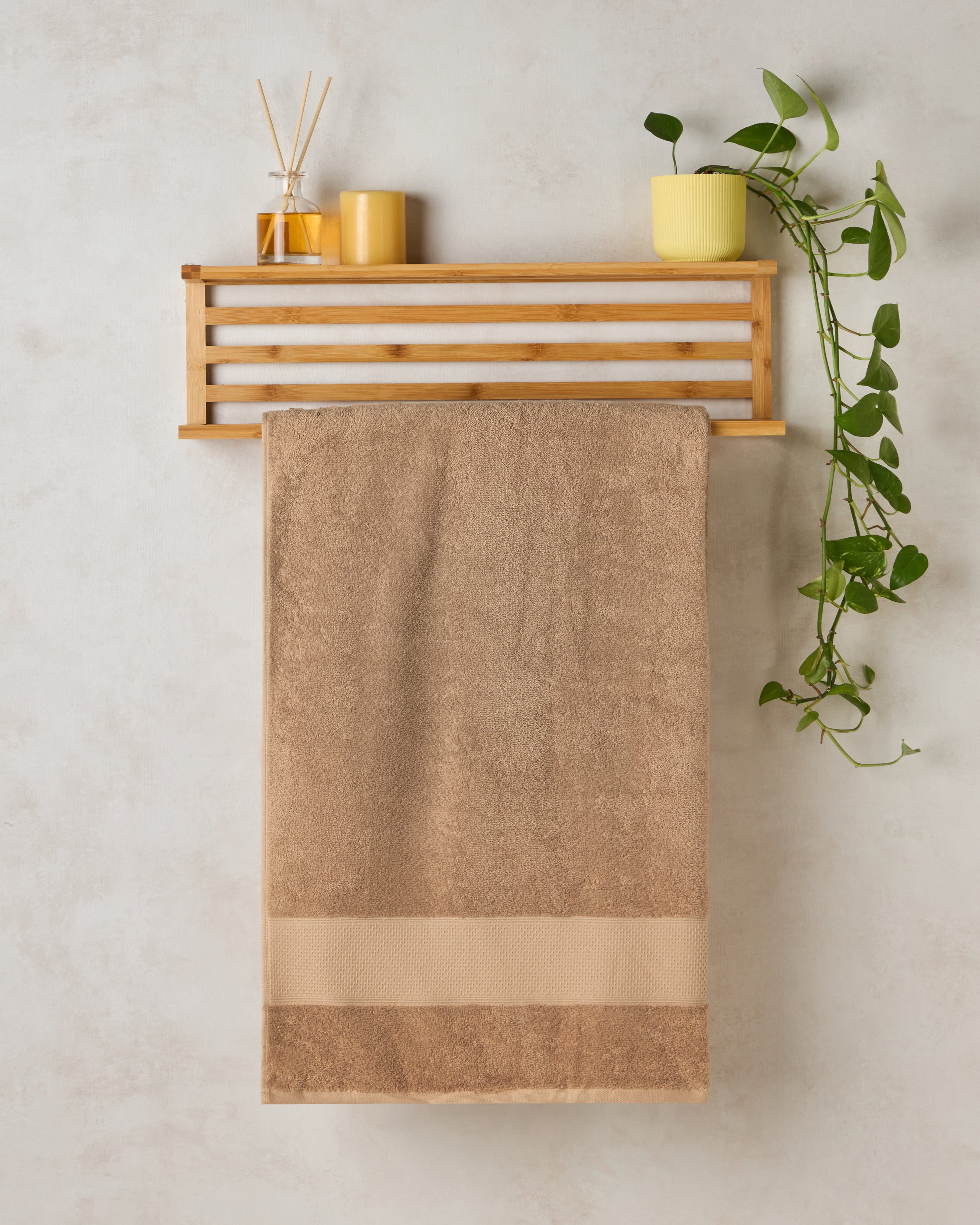 The Elite Collection | Bath Sheet | 450 GSM | Taupe