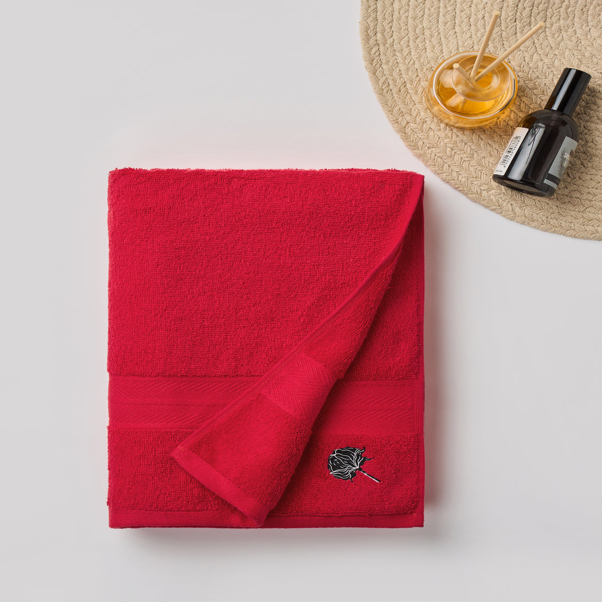 Elite Collection | Bath Towel | 580 GSM | Red