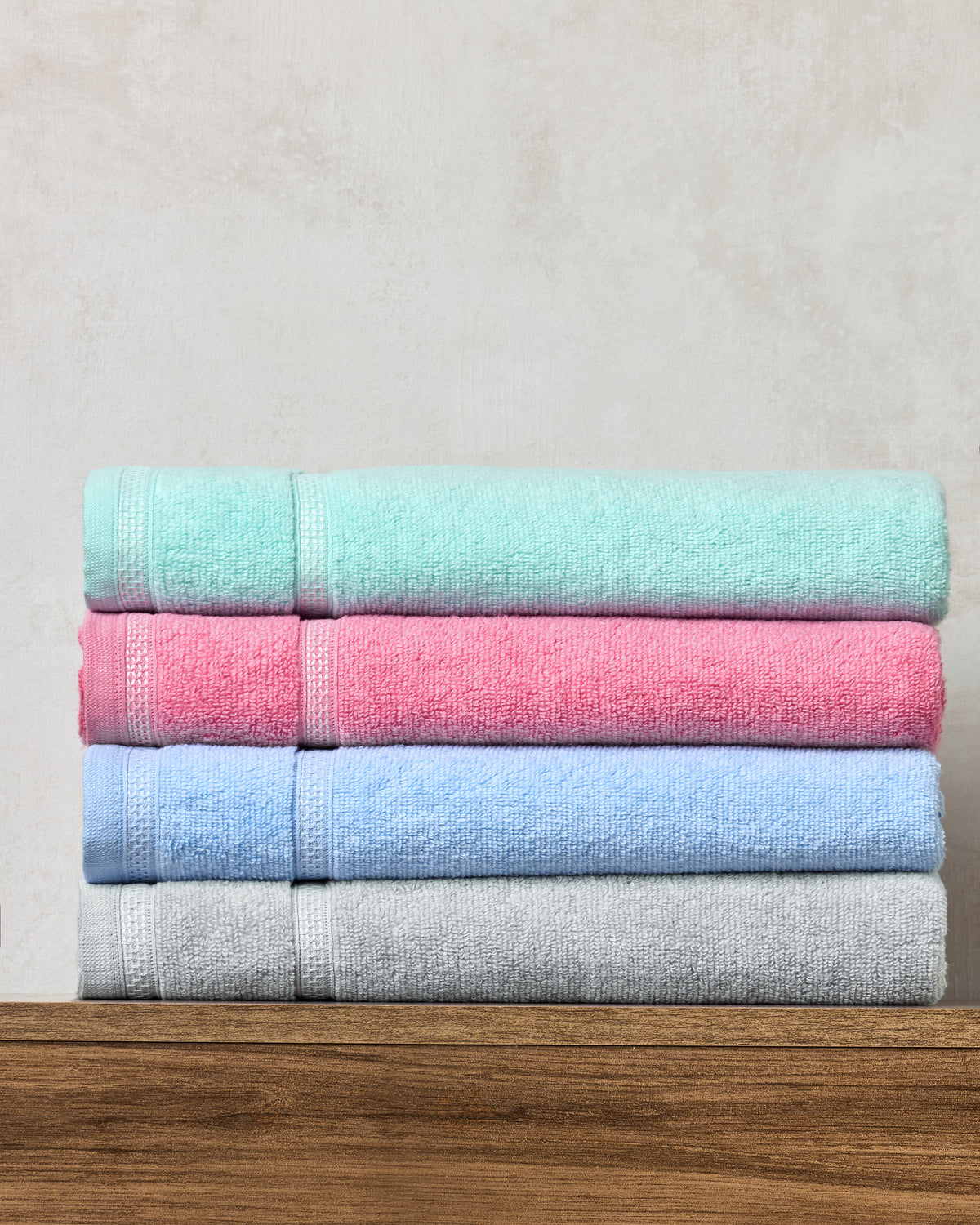 Zero Twist Cotton | Bath Towel | 350 GSM | Aqua