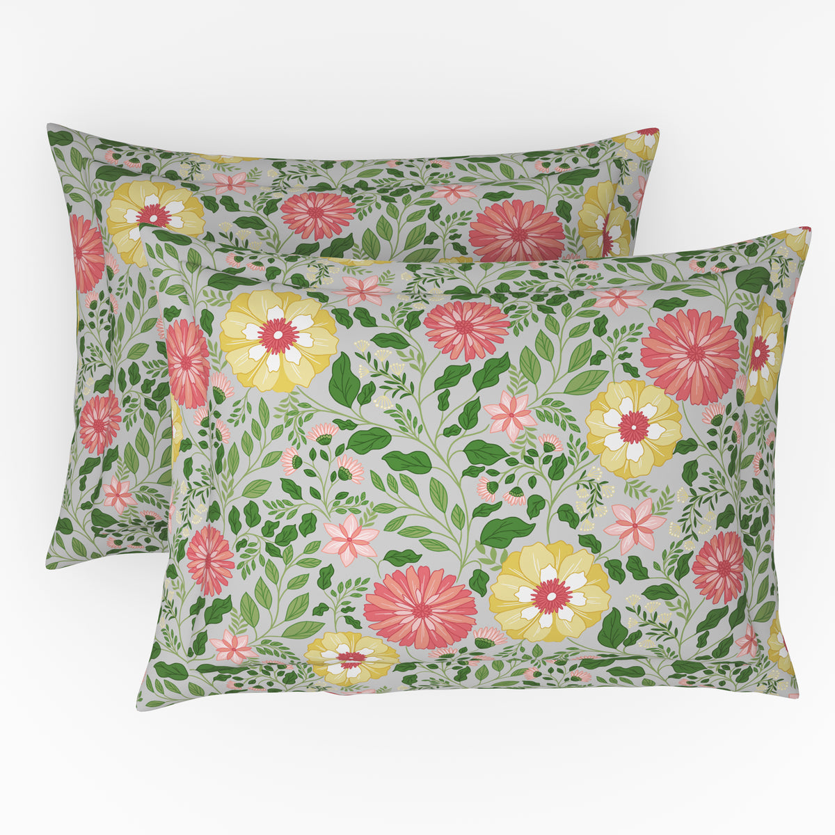 The Gifting Collection | King Bedsheet Set |144 TC | Chrysanthea