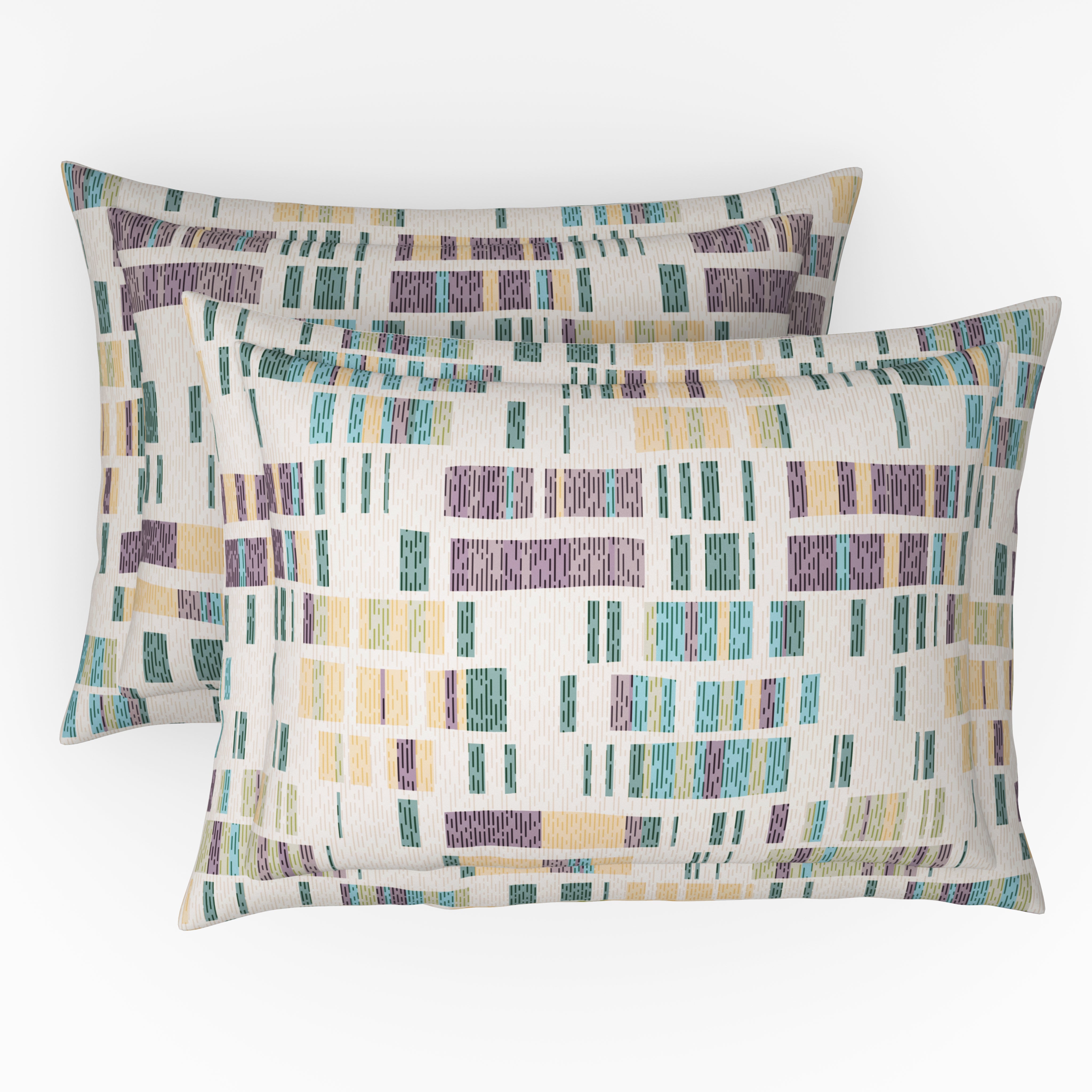 Comfort Collection, Bold & Beyond | Printed King Bedsheet Set | 120 TC Cotton - Buttercream Yellow by Himeya