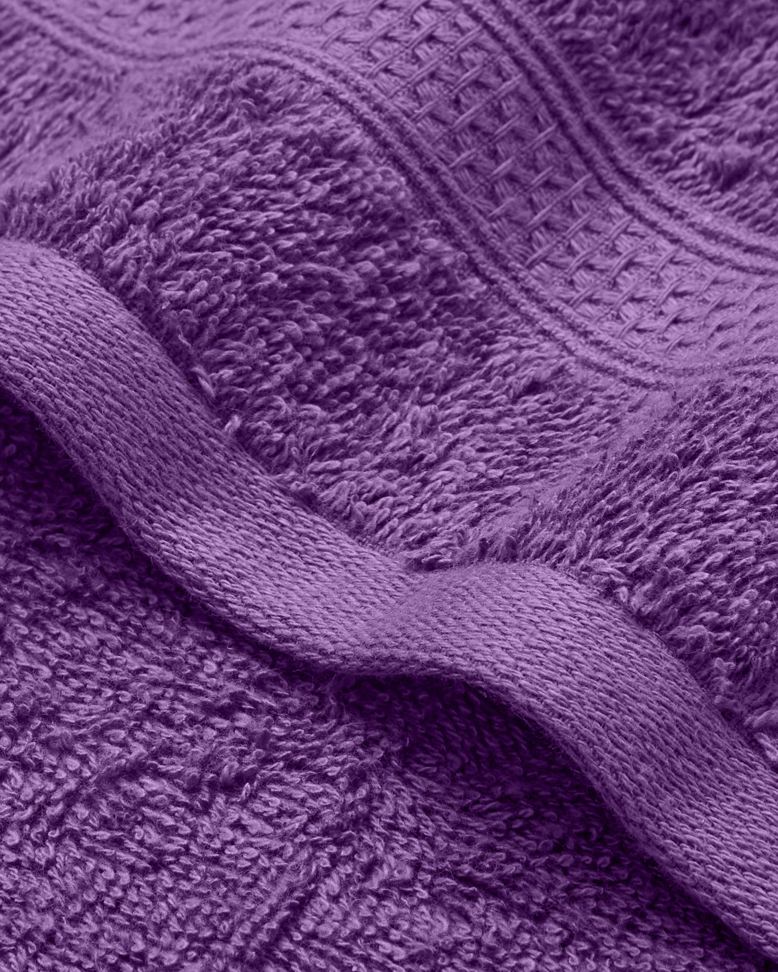 The Elite Collection | Face Towel | 450 GSM Pack of 4 | Spice Violet