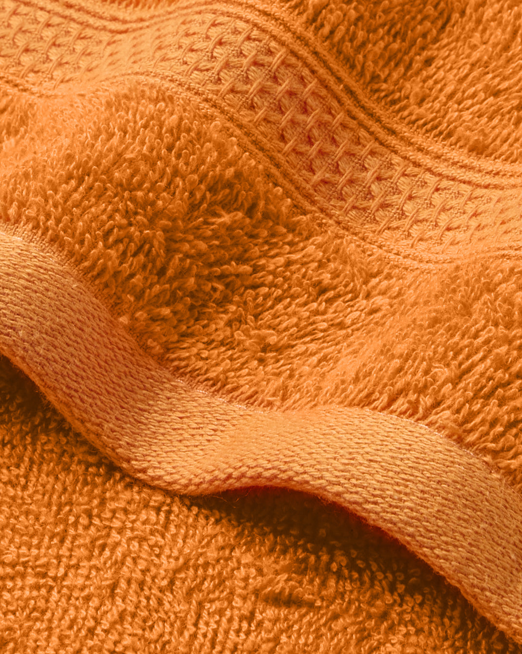 The Elite Collection | Face Towel | 450 GSM Pack of 4 | Tangy Orange