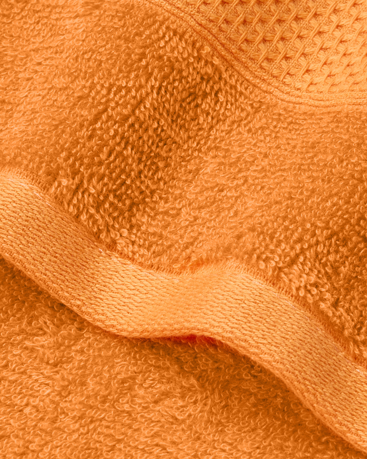 The Elite Collection | Hand Towel | 450 GSM Pack of 2 | Tangy Orange