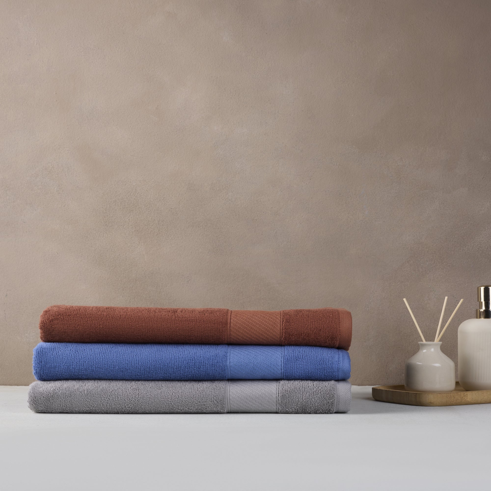 Bamboo Cotton | Bath Towel(Pack of 3) | 400 GSM
