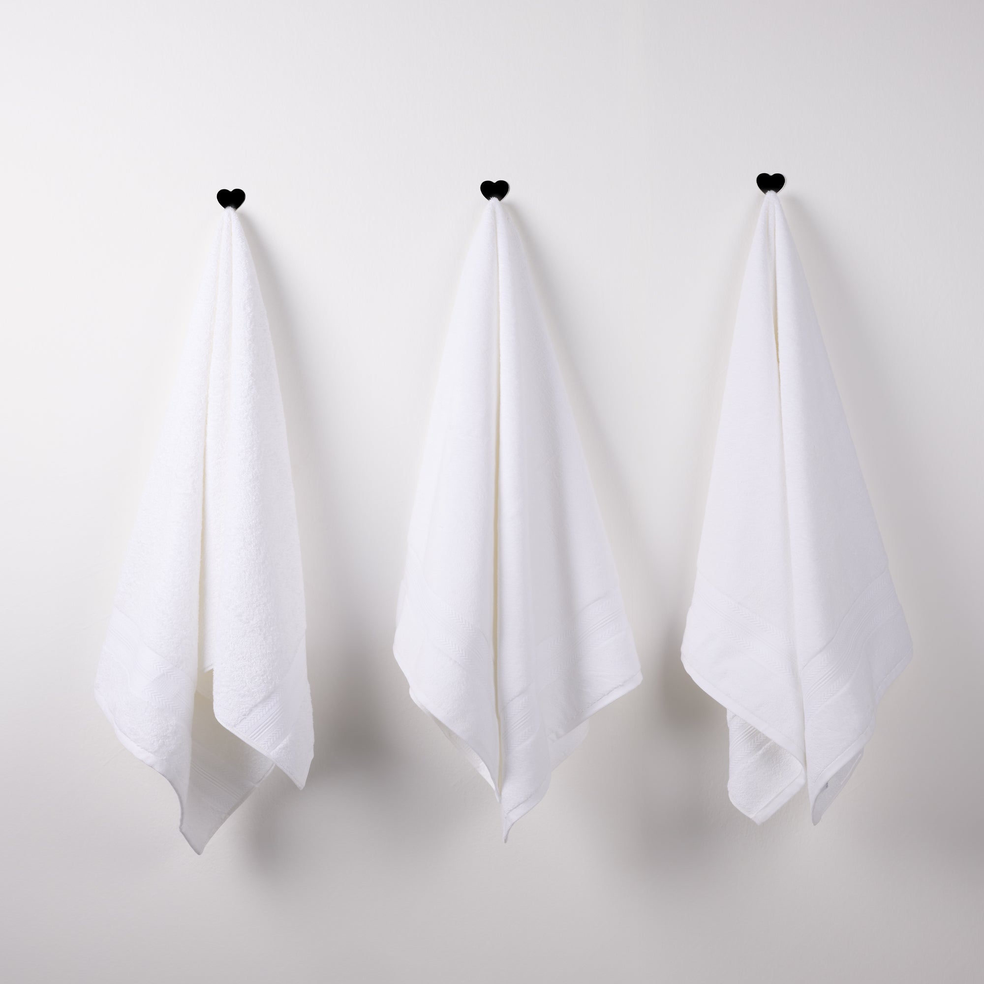 Bamboo Cotton | Bath Towel(Pack of 3) | 600 GSM | White