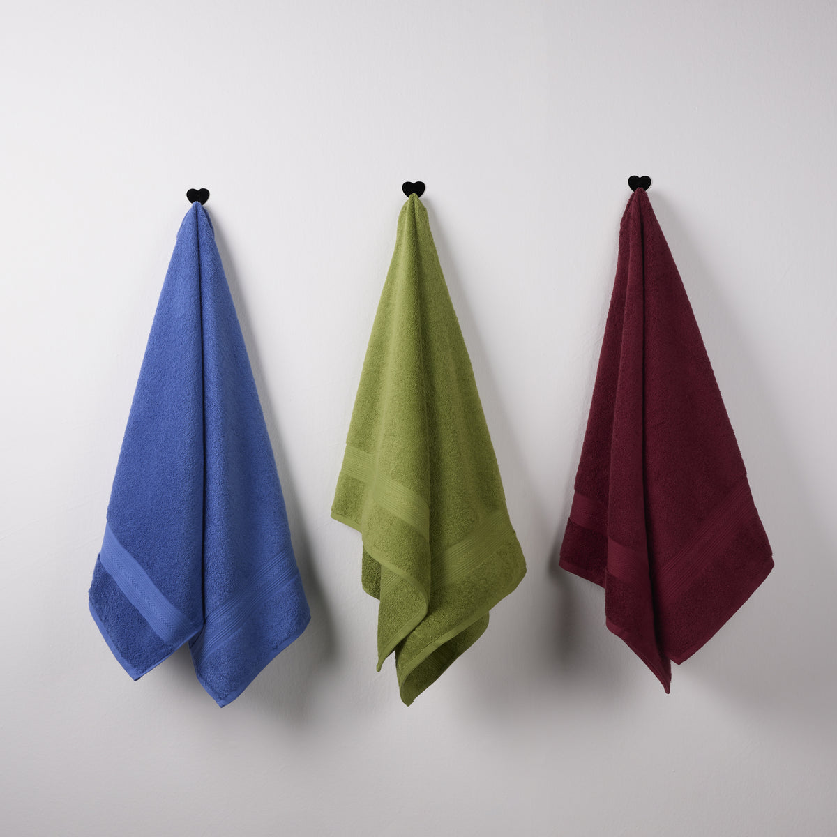 Cotton Basic | Bath Towel(Pack of3) | 500 GSM