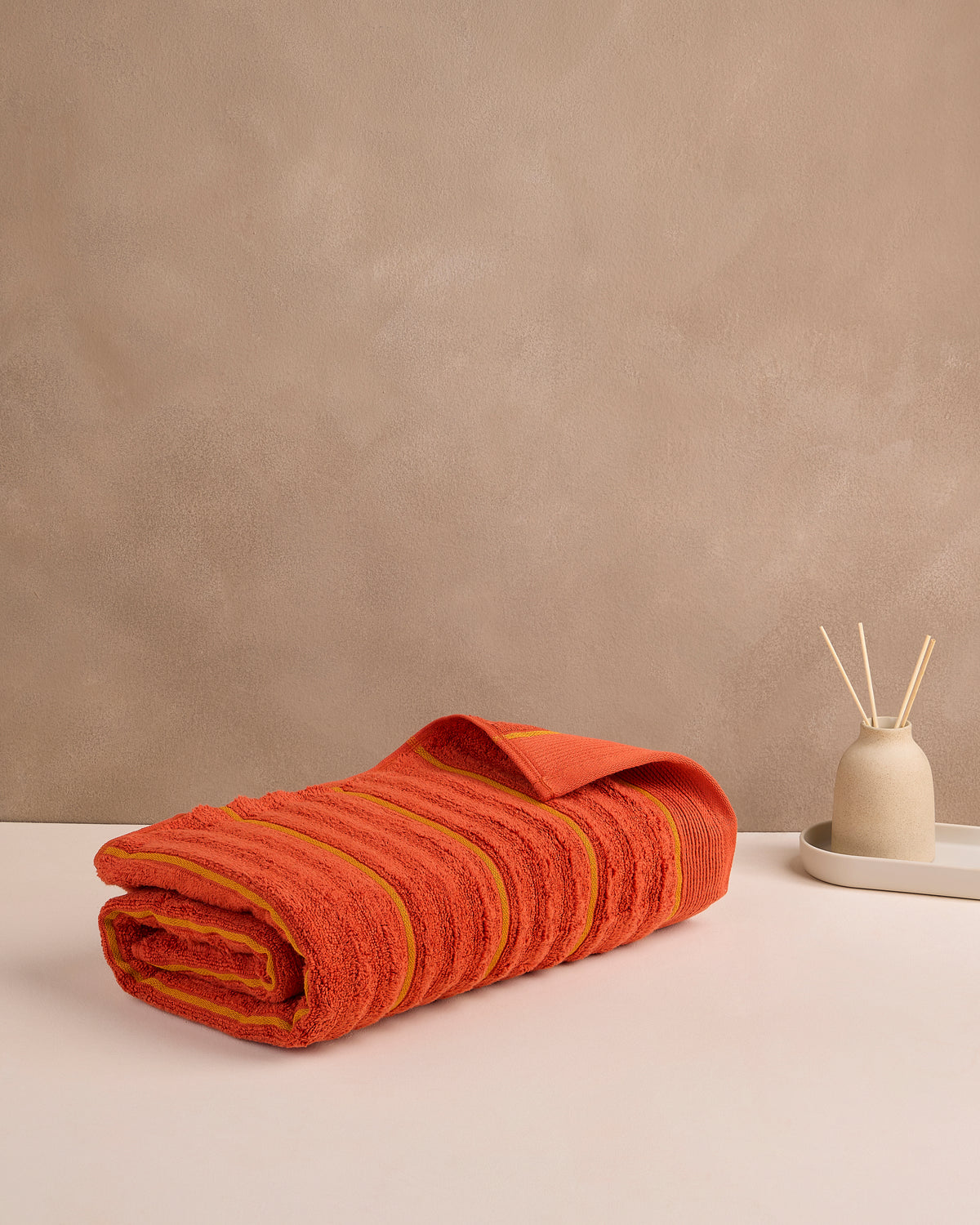 Elite Collection | Bath Towel | 550 GSM | Cinnamon Red by Himeya