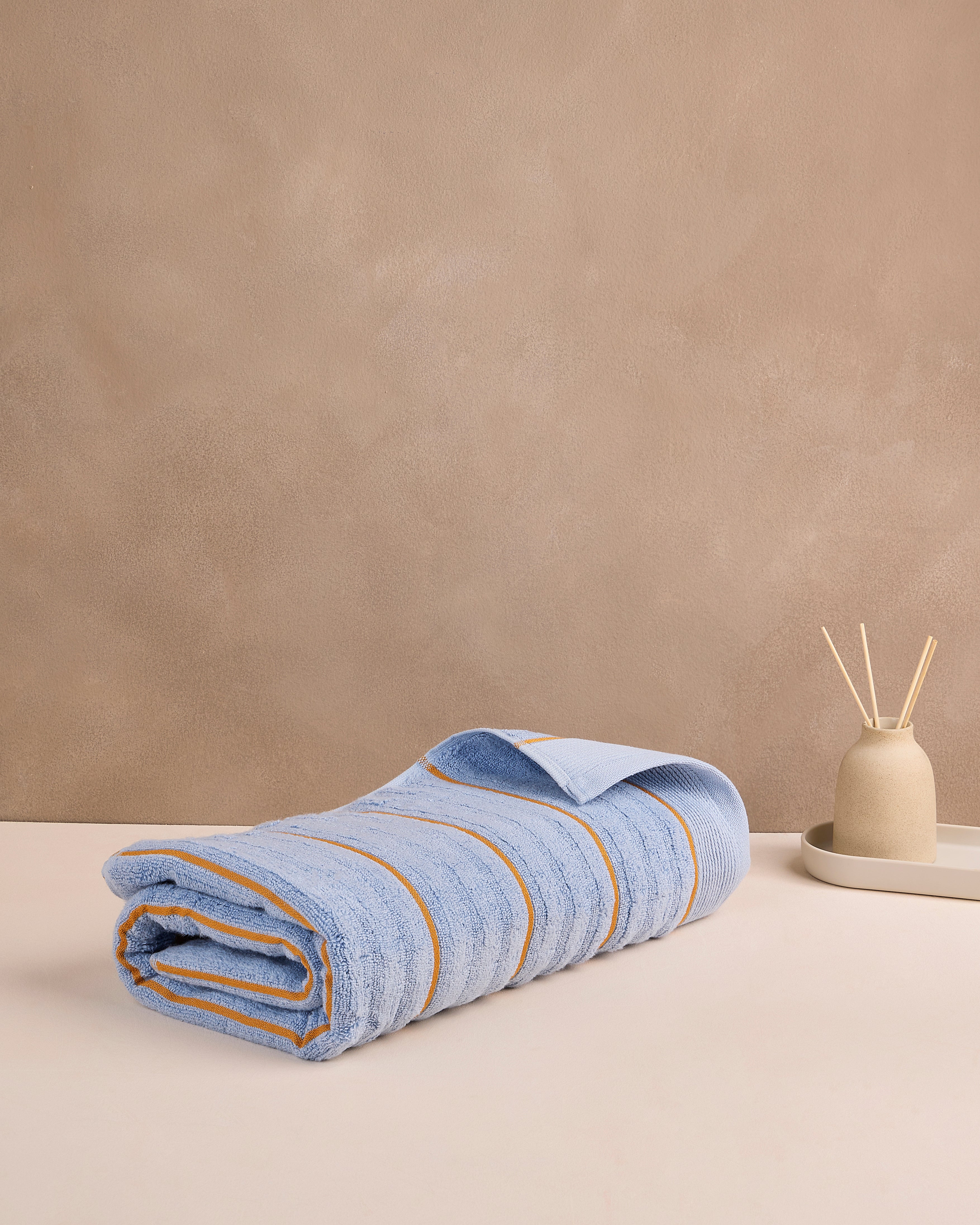Elite Collection, Plush Quickdry | Bath Towel | 550 GSM - Dolphin Blue by Himeya