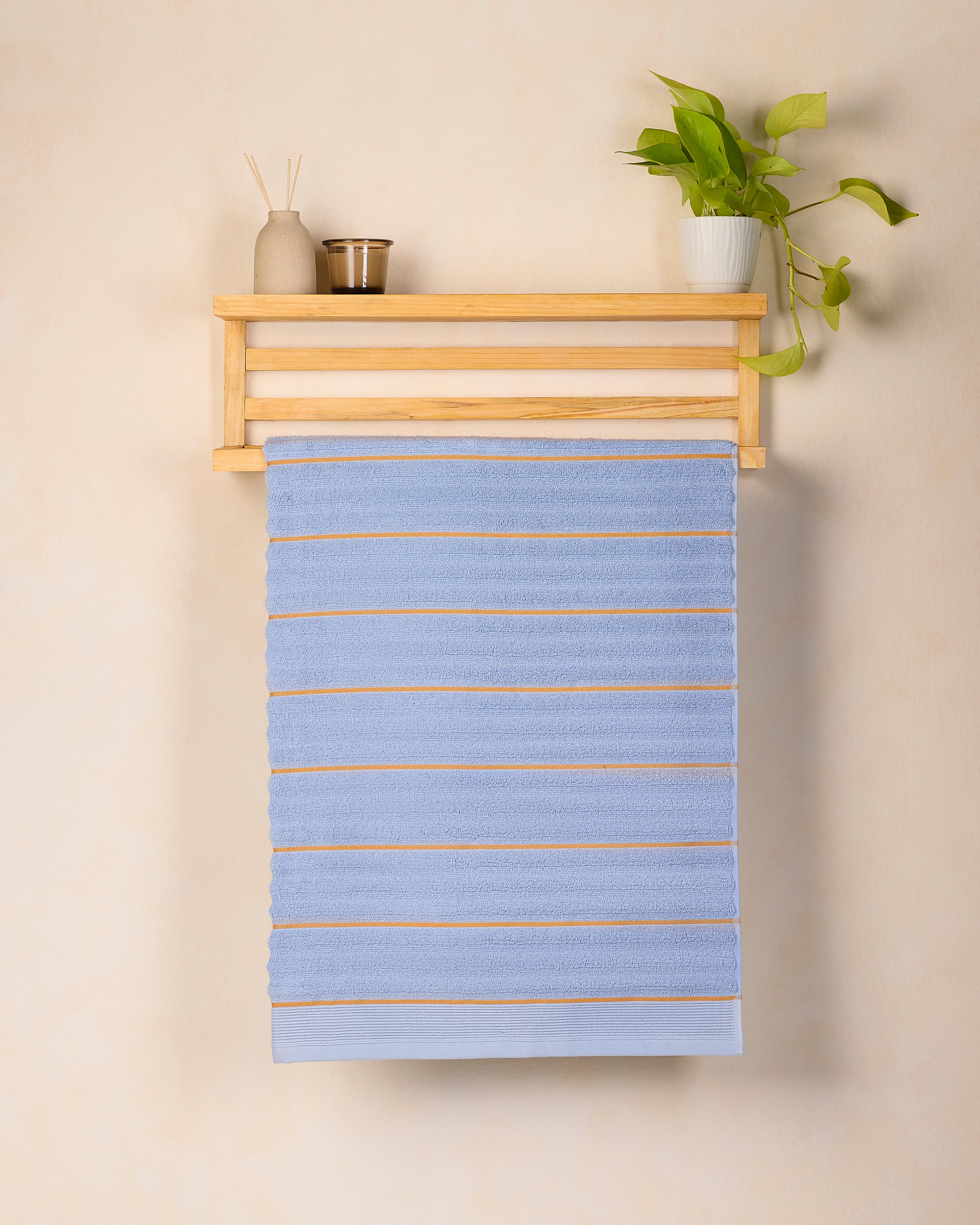 Elite Collection, Plush Quickdry | Bath Towel | 550 GSM - Dolphin Blue by Himeya