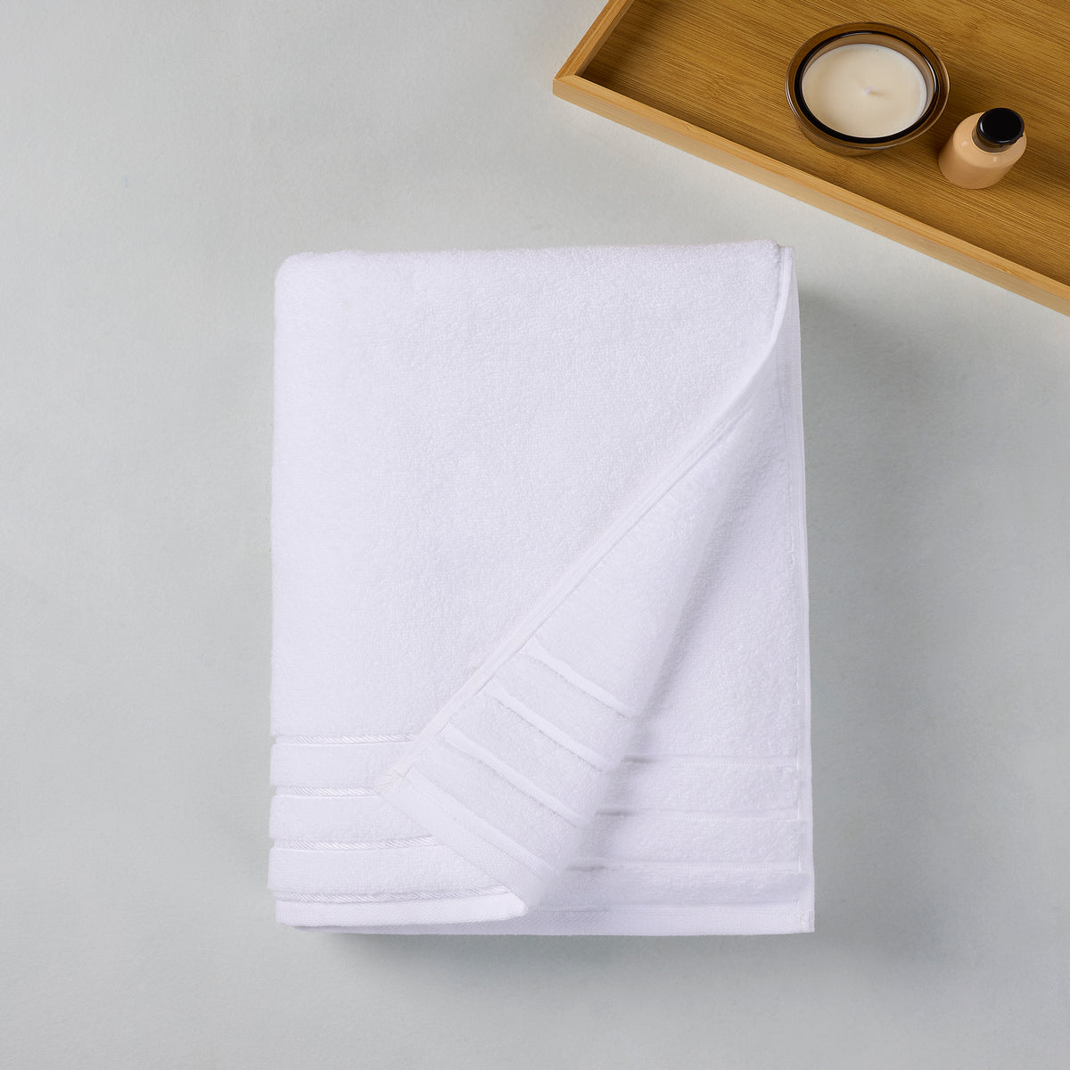 Gold Collection | Hand Towel | 650 GSM | Dreamy White