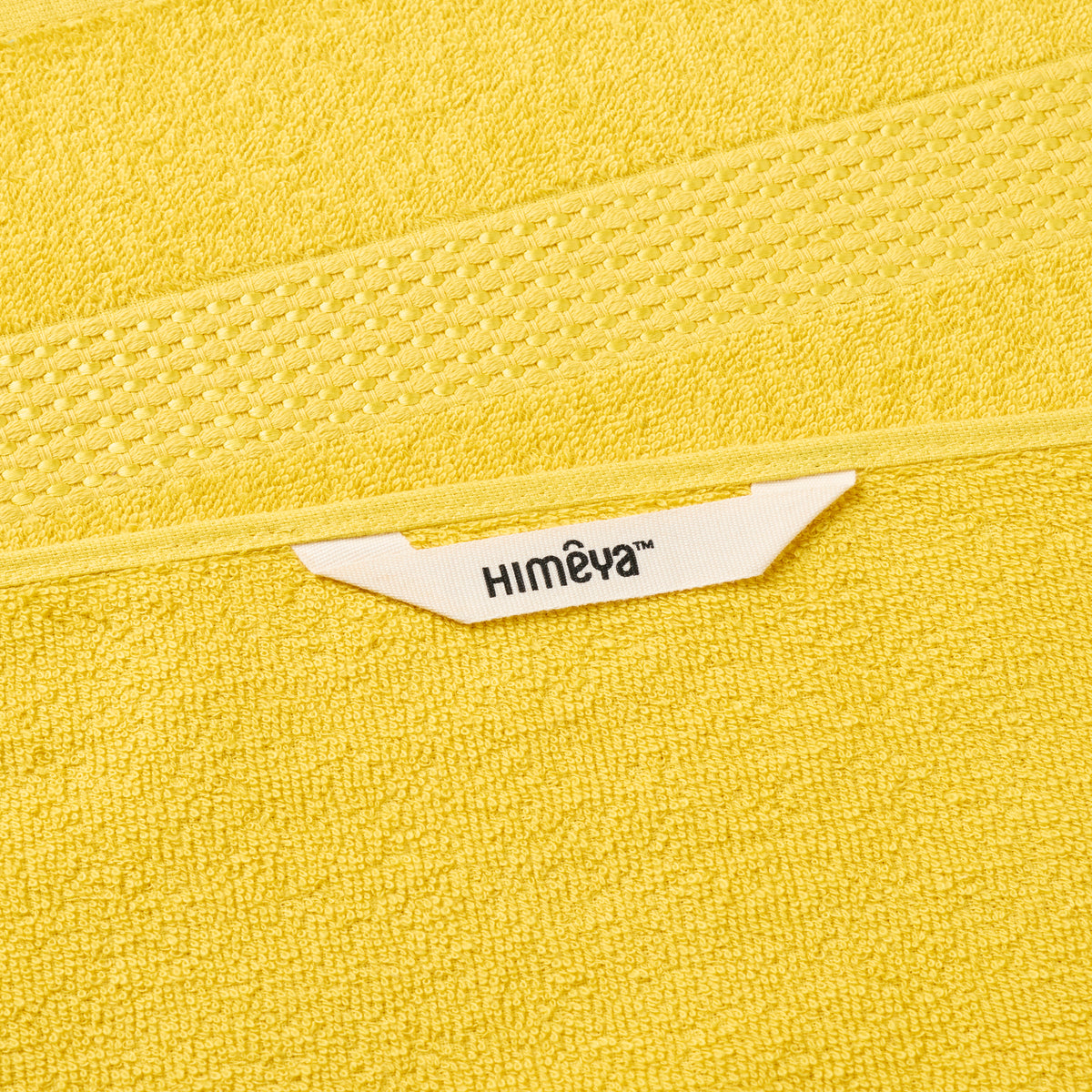 Comfort Collection | FaceTowel( Pack of 4)  320 GSM| Amber Yellow