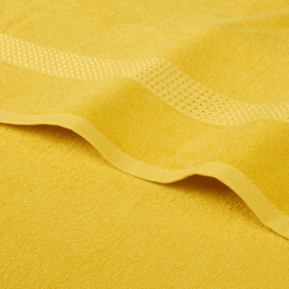 Comfort Collection | FaceTowel( Pack of 4)  320 GSM| Amber Yellow