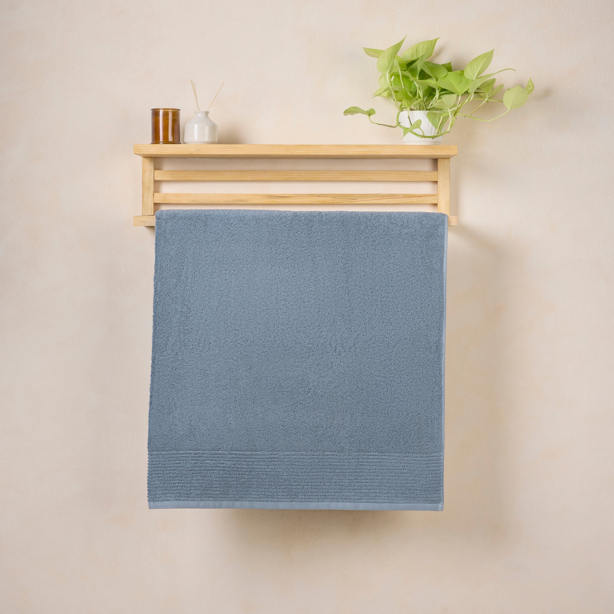 Gold Collection | Bath Towel | 600 GSM | Vintage Blue