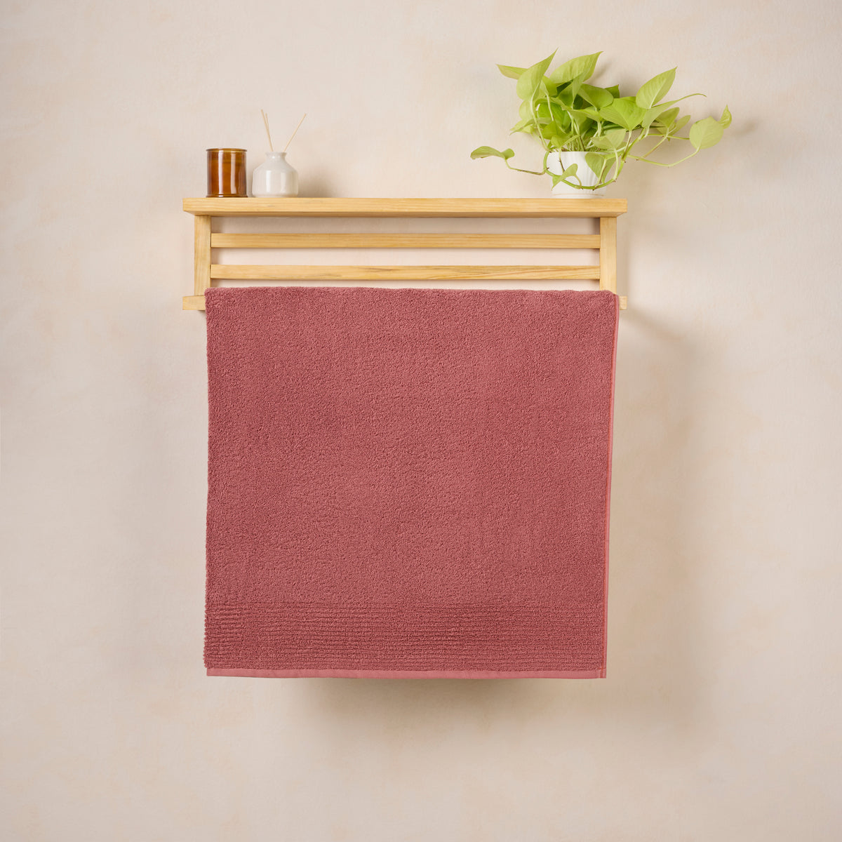 Gold Collection | Bath Towel | 600 GSM | Orange Rust