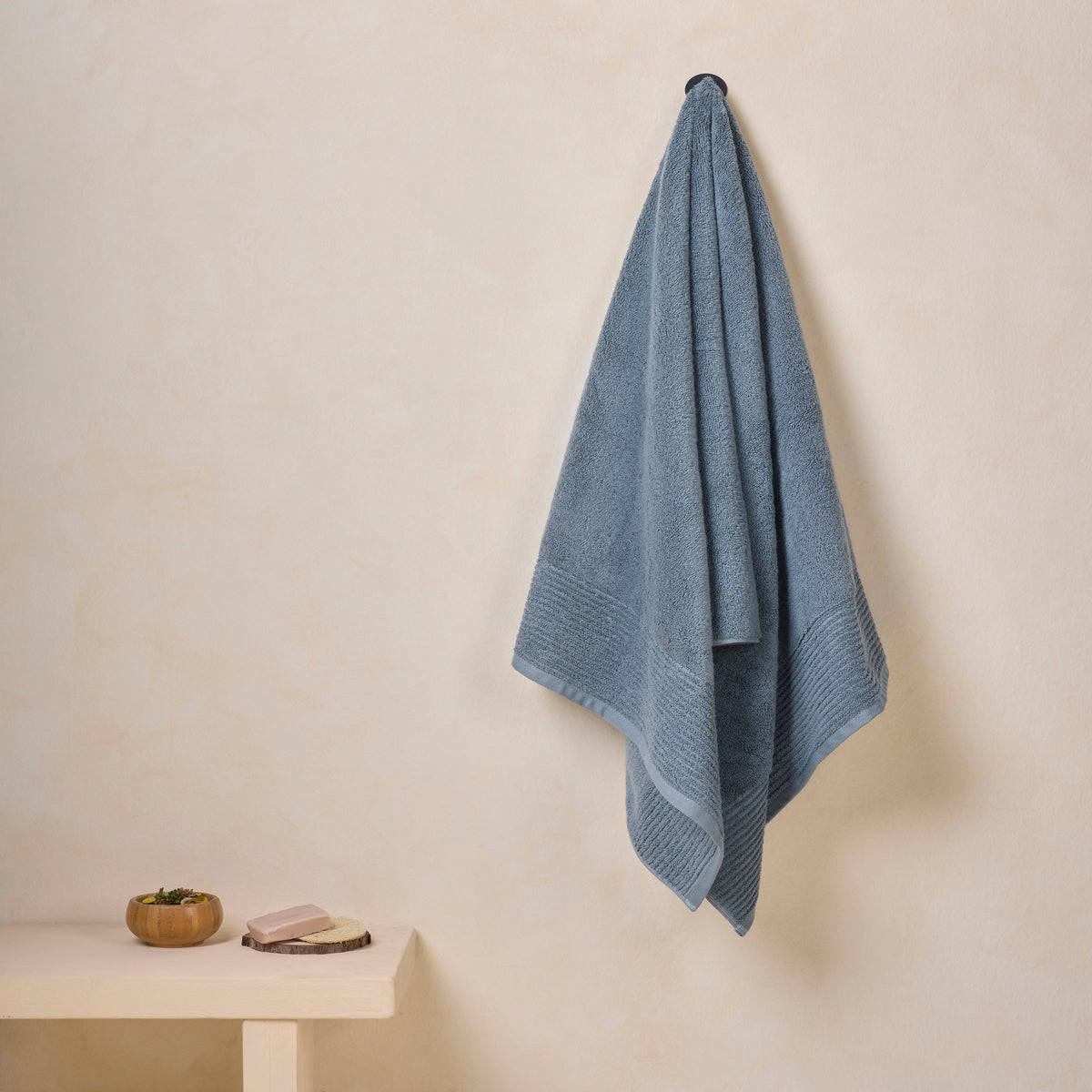 Gold Collection | Bath Towel | 600 GSM | Vintage Blue