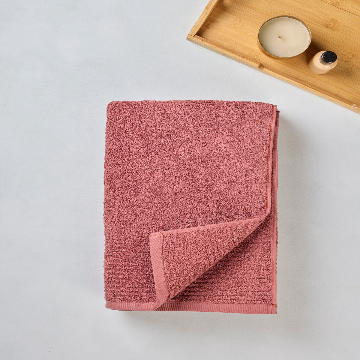 Gold Collection | Bath Towel | 600 GSM | Orange Rust