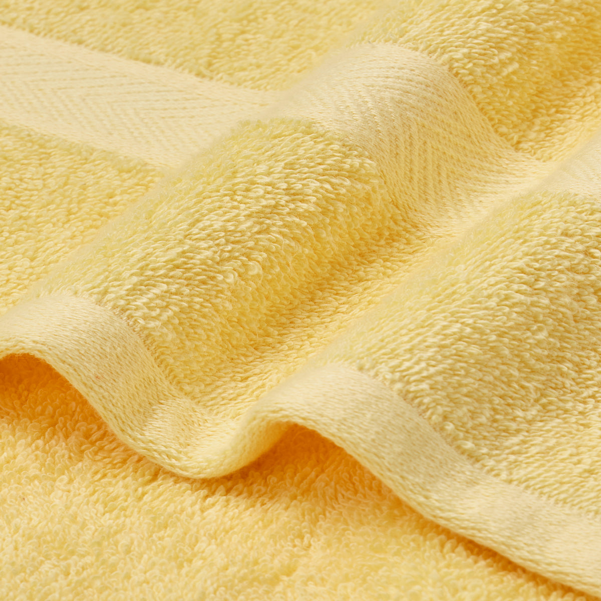 Elite Collection | Hand Towel(pack of 2) | 580 GSM | Yellow