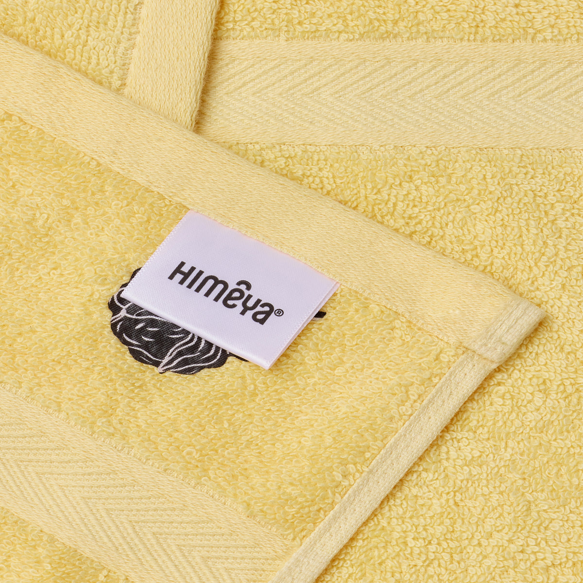Elite Collection | Hand Towel(pack of 2) | 580 GSM | Yellow