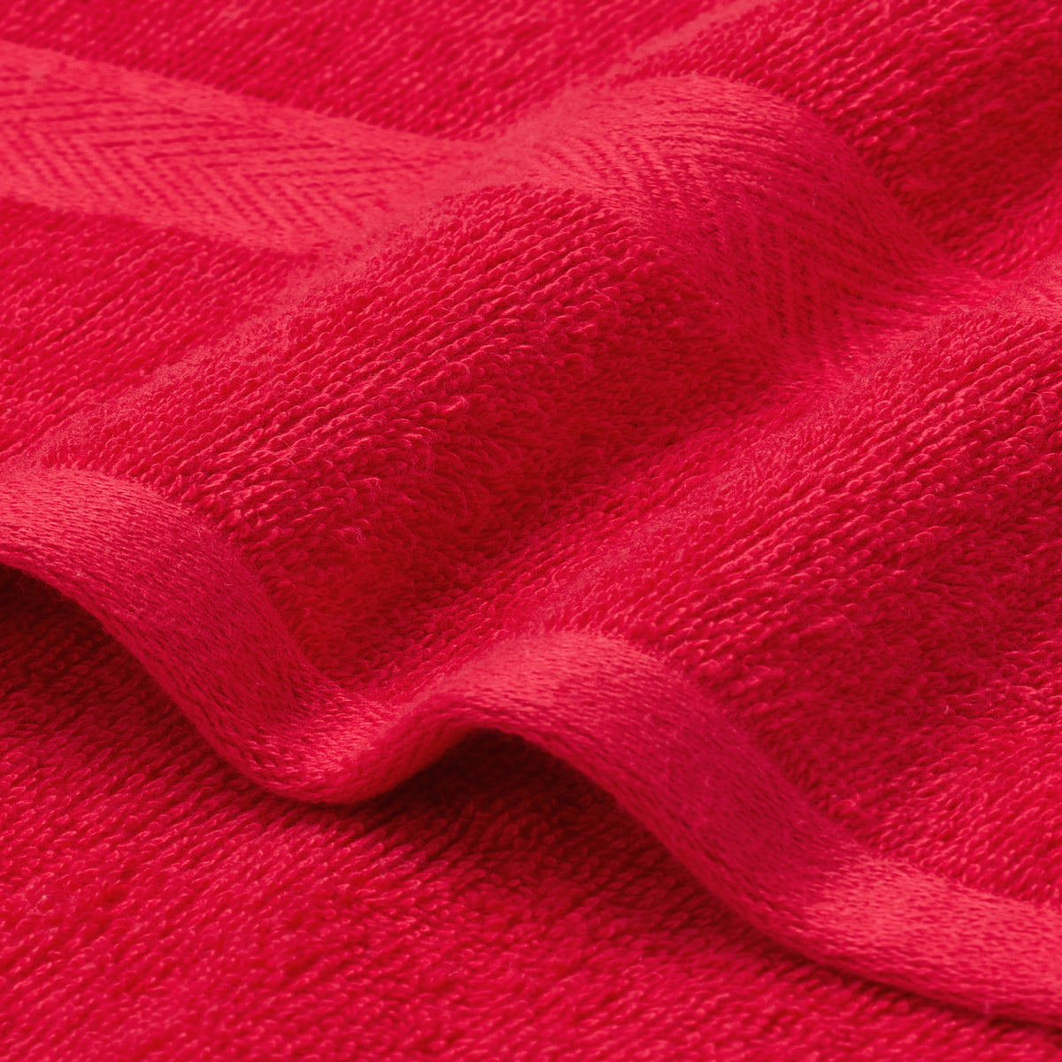 Elite Collection | Hand Towel(pack of 2) | 580 GSM | Red
