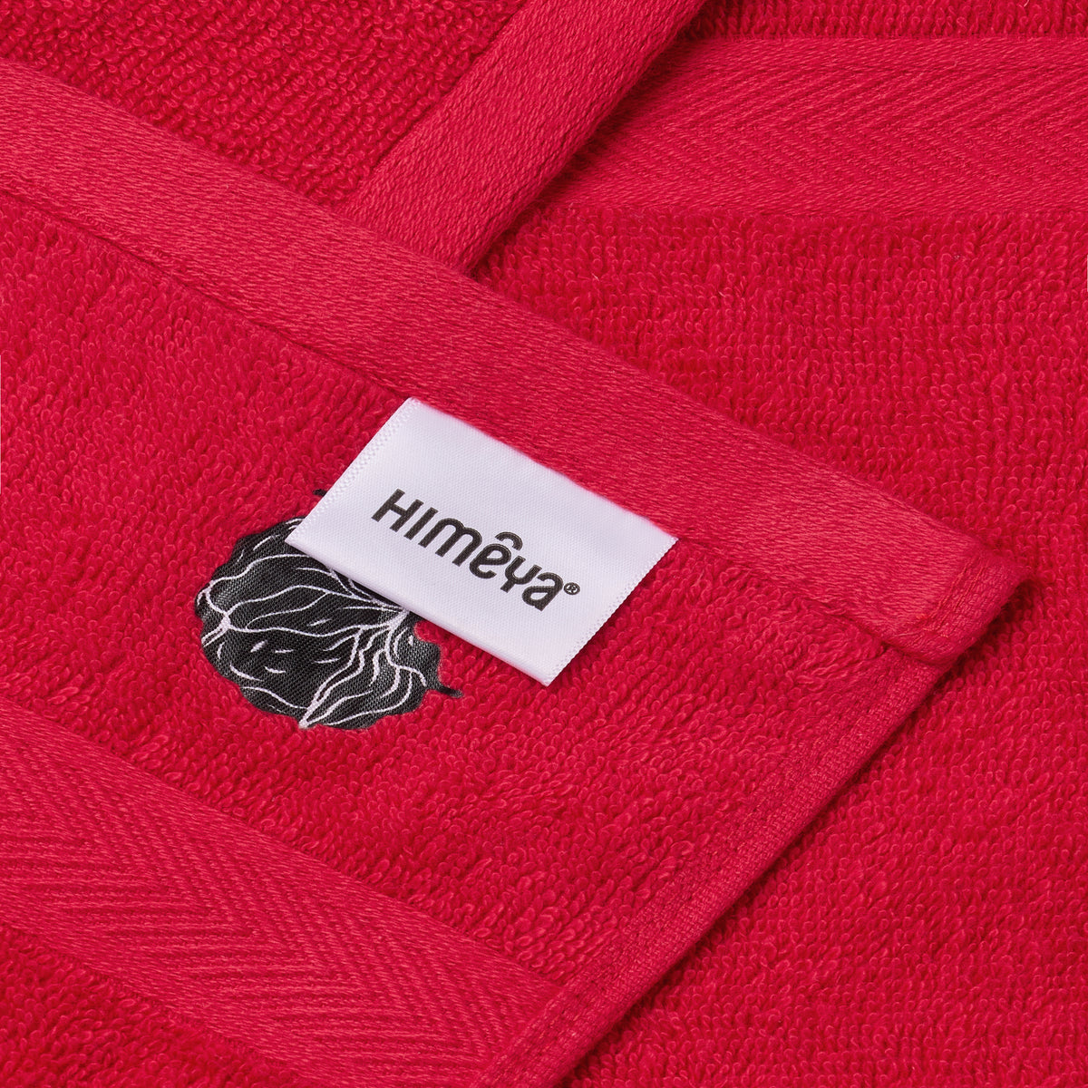 Elite Collection | Hand Towel(pack of 2) | 580 GSM | Red