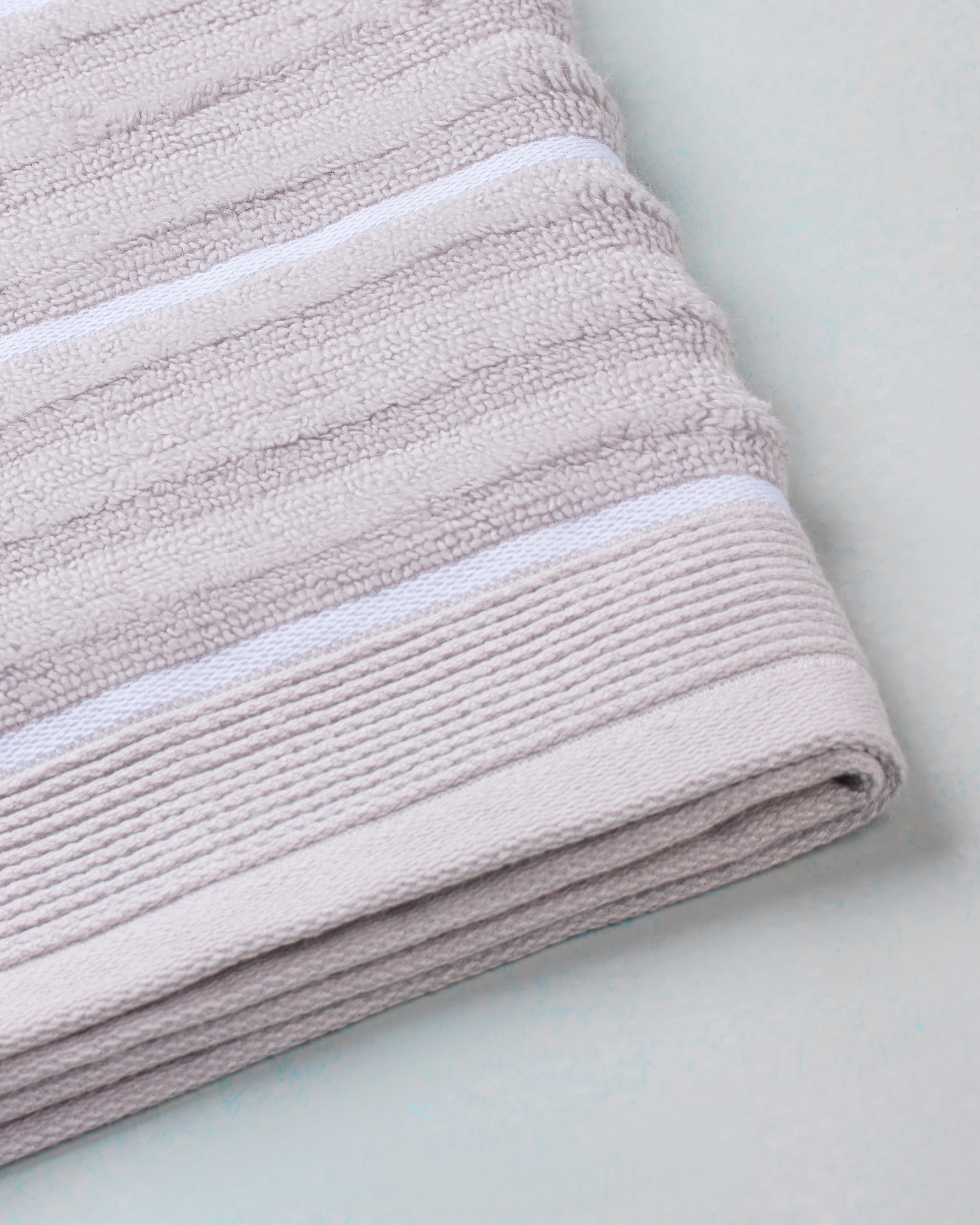 Elite Collection, Plush Quickdry | Bath Towel | 550 GSM - Light Grey by Himeya
