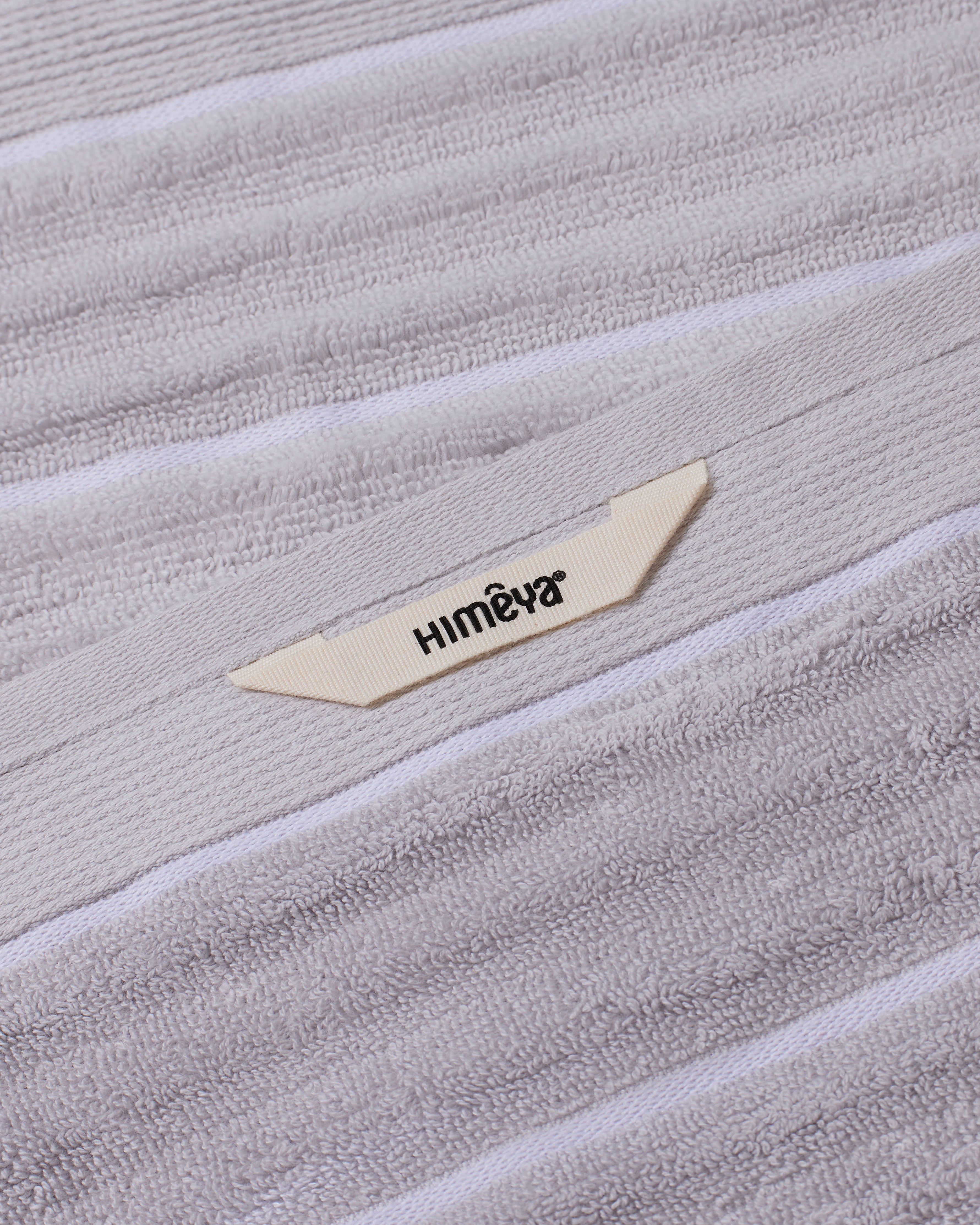 Elite Collection, Plush Quickdry | Hand Towel | 550 GSM Pack of 2 - Light Grey by Himeya