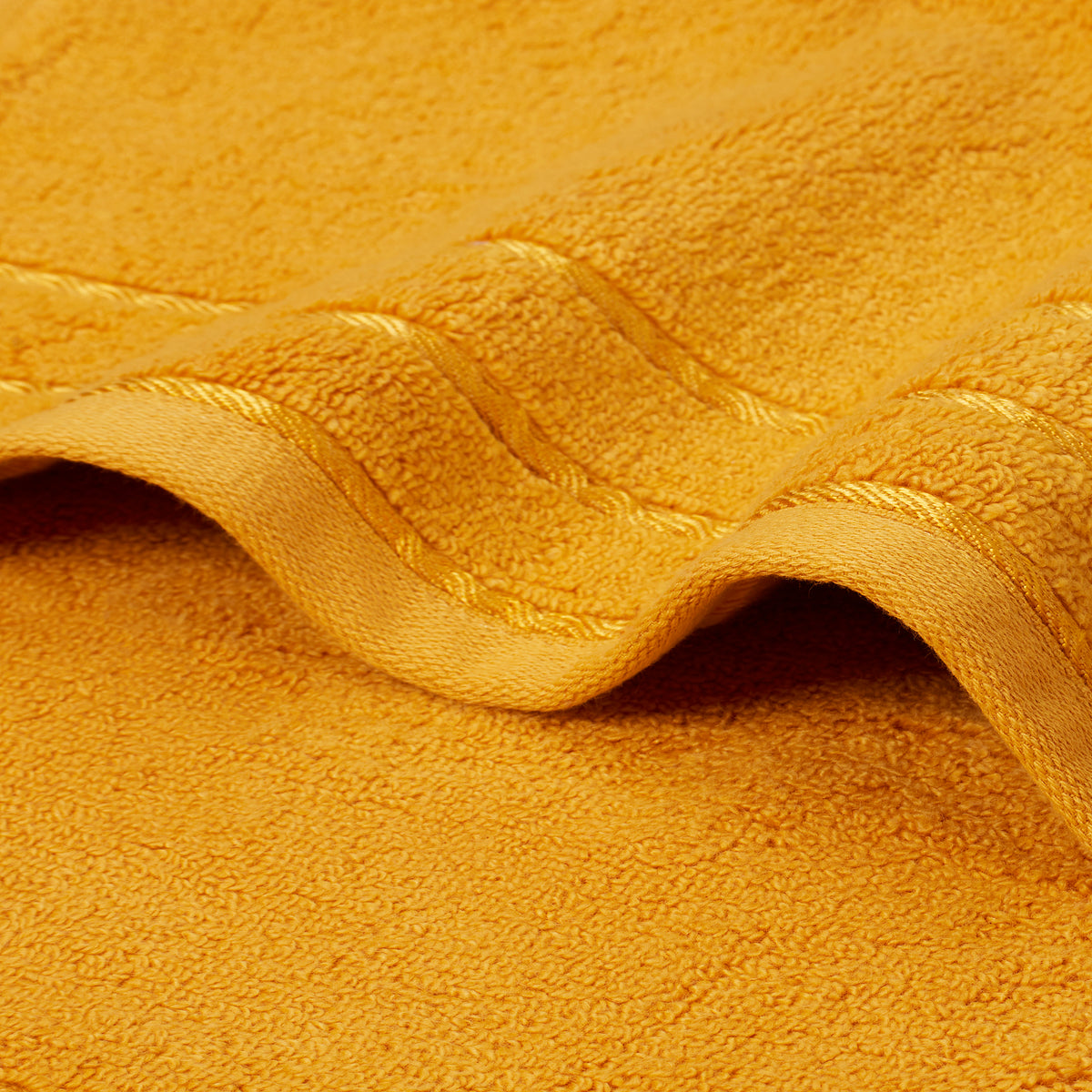 Gold Collection | Hand Towel | 650 GSM | Golden Yellow