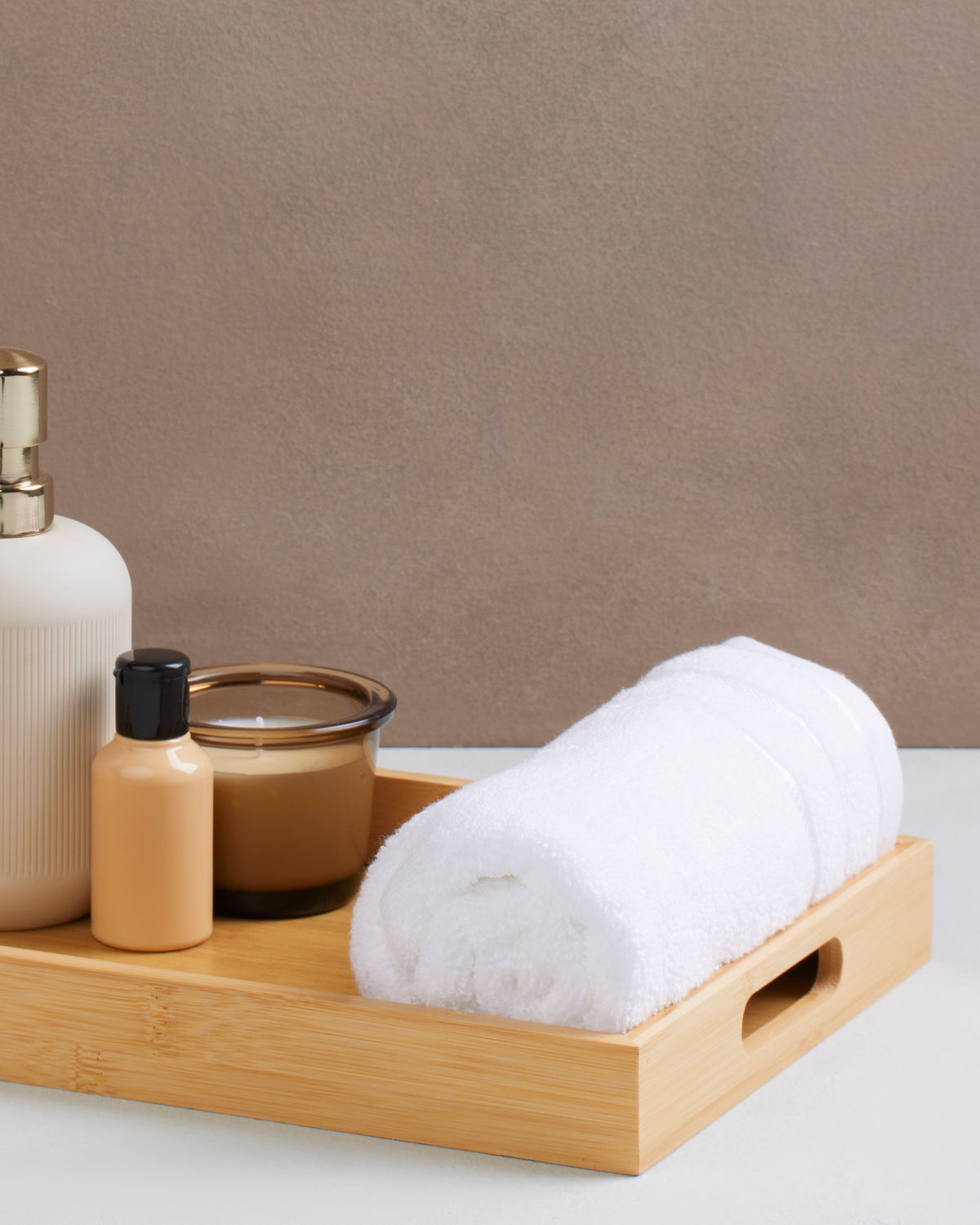 Gold Collection | Face Towel | 650 GSM | White