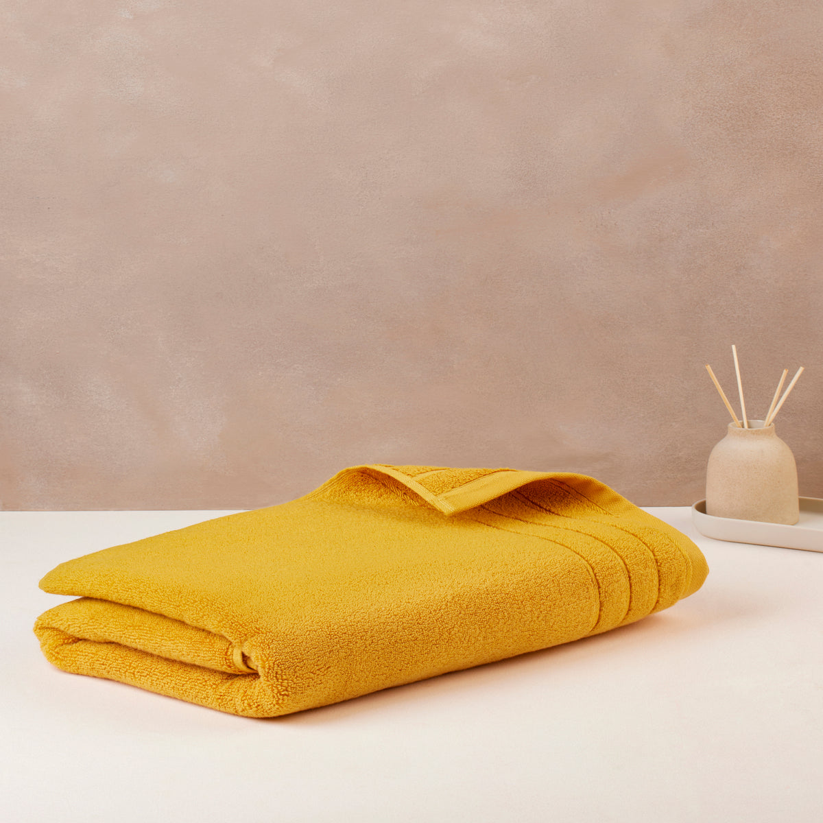 Gold Collection | Hand Towel | 650 GSM | Golden Yellow